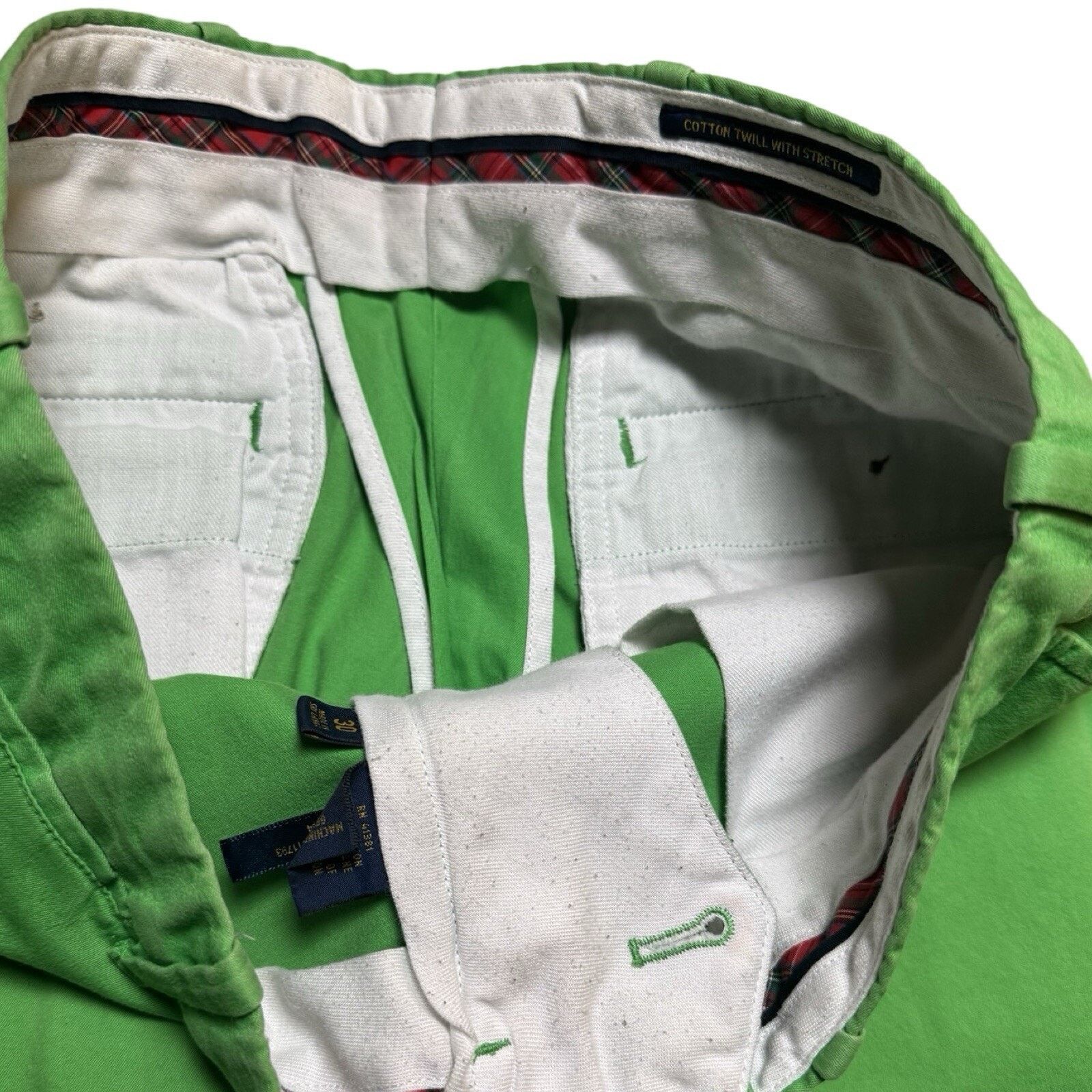 Polo Ralph Lauren Polo Ralph Lauren Shorts Mens Cotton Twill Stretch Green 30 Size US 30 / EU 46 - 3 Thumbnail