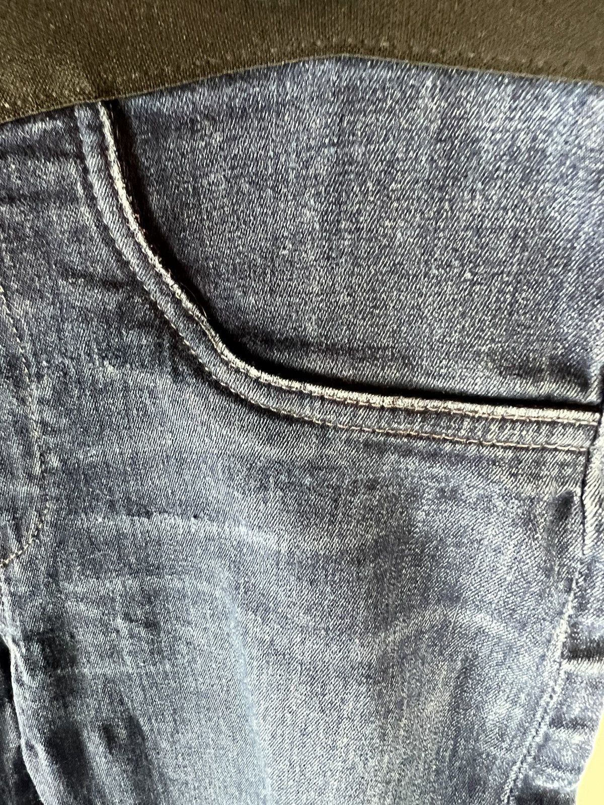Helmut Lang Helmut lang denim print leggings Size 26" / US 2 / IT 38 - 3 Thumbnail
