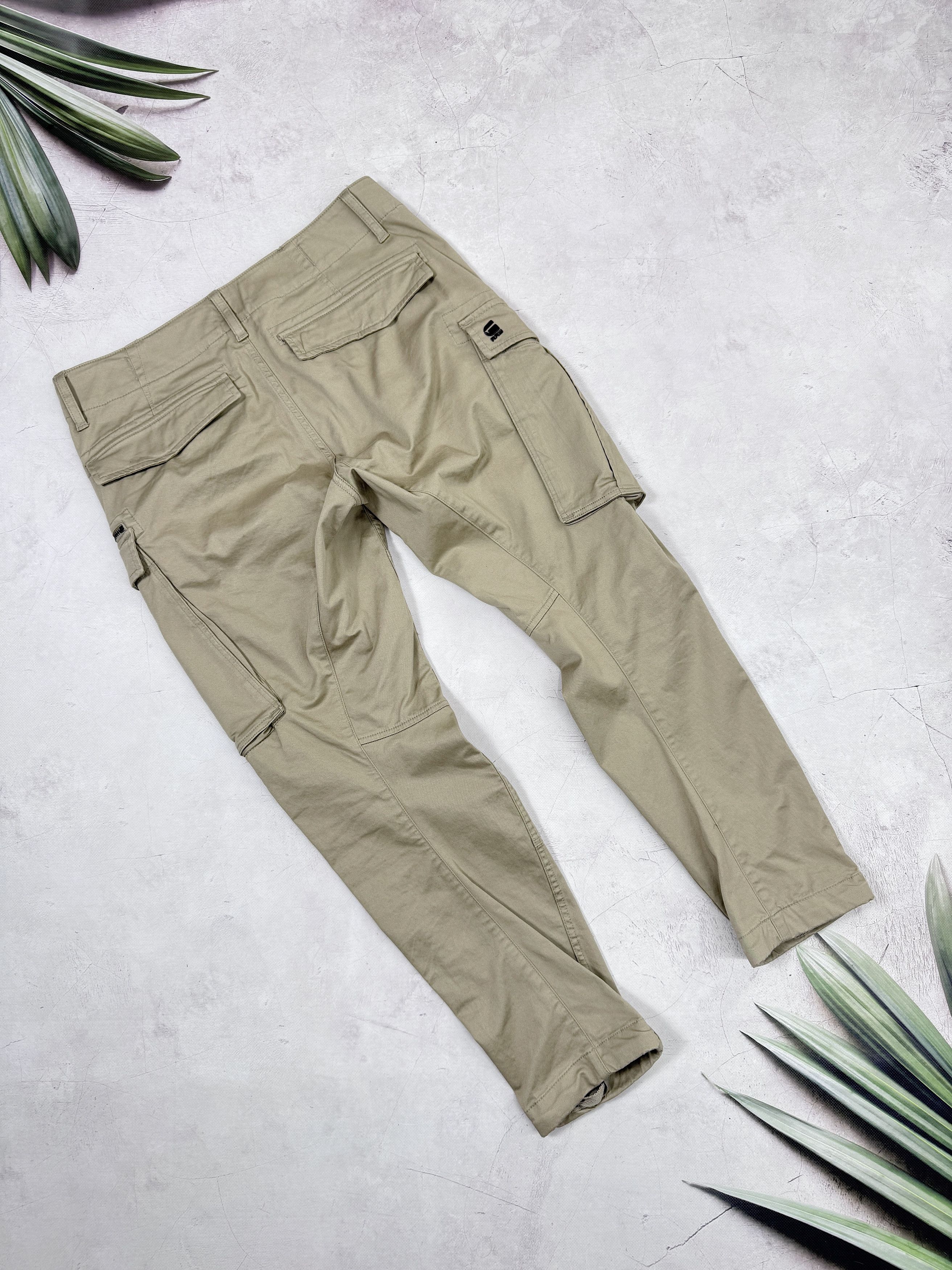 G-Star G-Star Raw Rovic Zip 3D Tapered Cargo Pants Multipocket Size US 33 - 10 Thumbnail