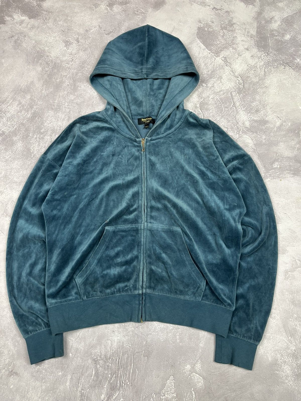 Juicy Couture Jeans Juicy Couture Zip Hoodie Green Big Logo On Back size M Size US M / EU 48-50 / 2 - 2 Thumbnail