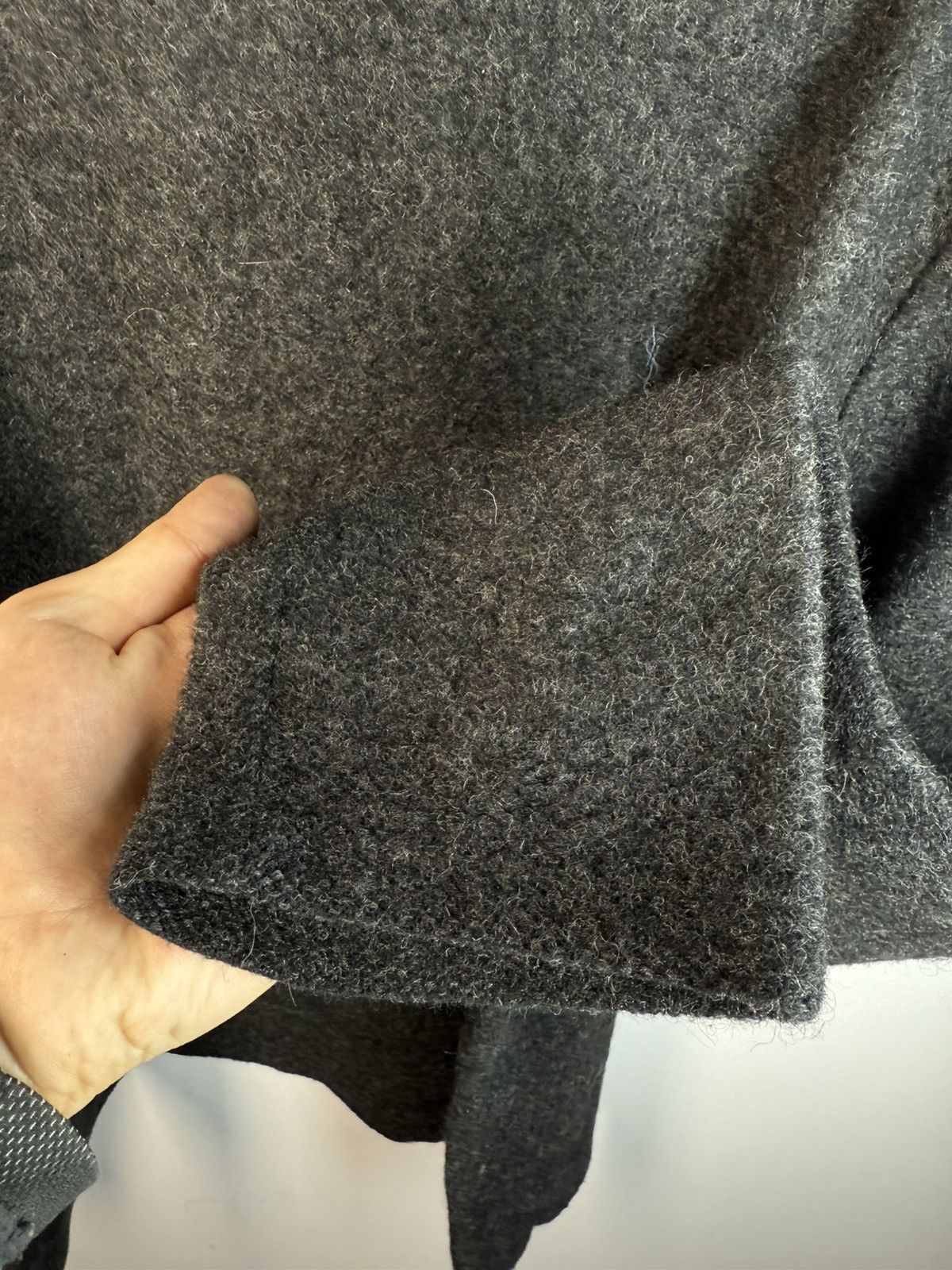 Yves Saint Laurent Wool YSL Sweater Soft Warm Grey YSL Sweatshirt Size US M / EU 48-50 / 2 - 17 Thumbnail