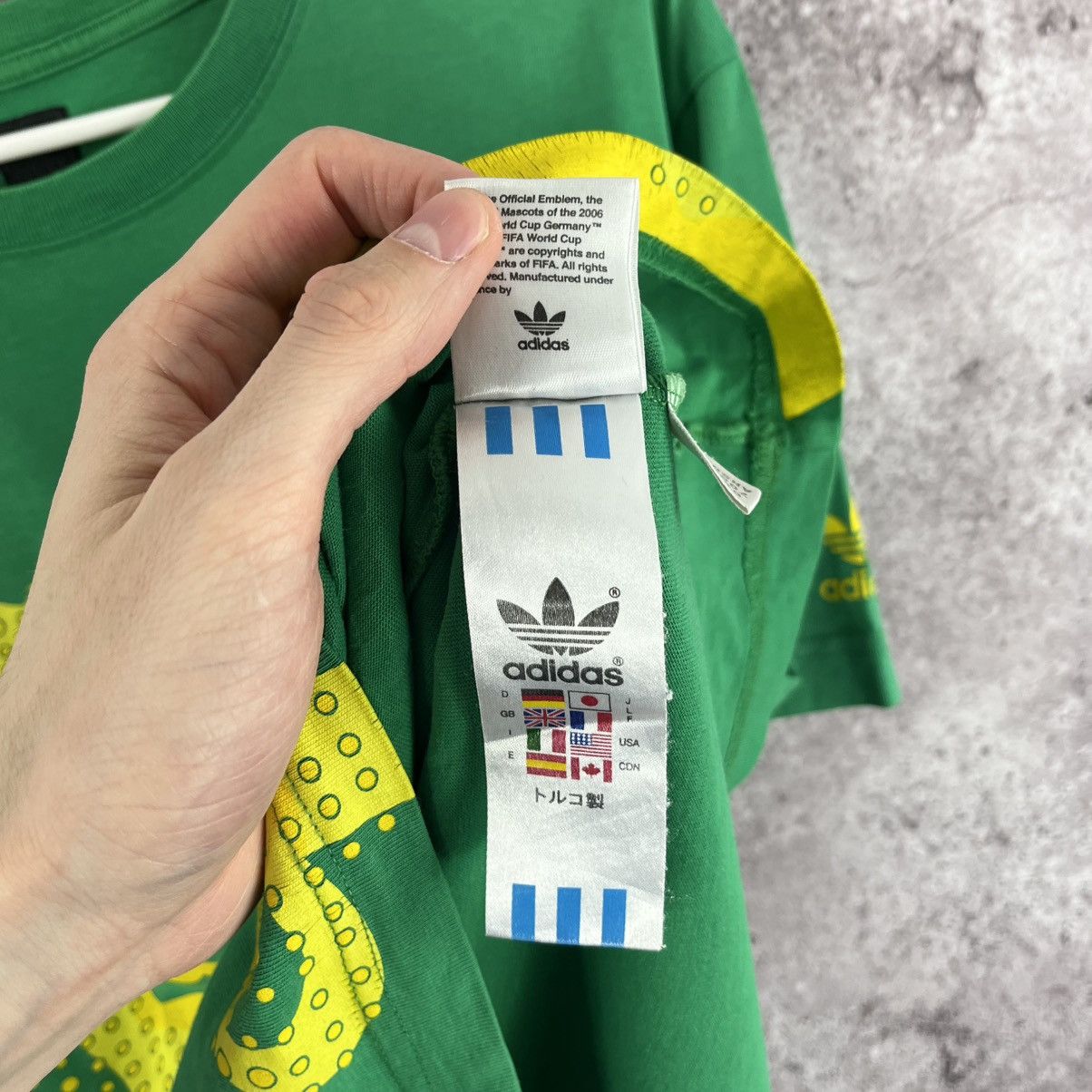 Adidas World Cup 2006 Argentina ‘78 Vtg Adidas Originals T-Shirt Size US L / EU 52-54 / 3 - 12 Thumbnail