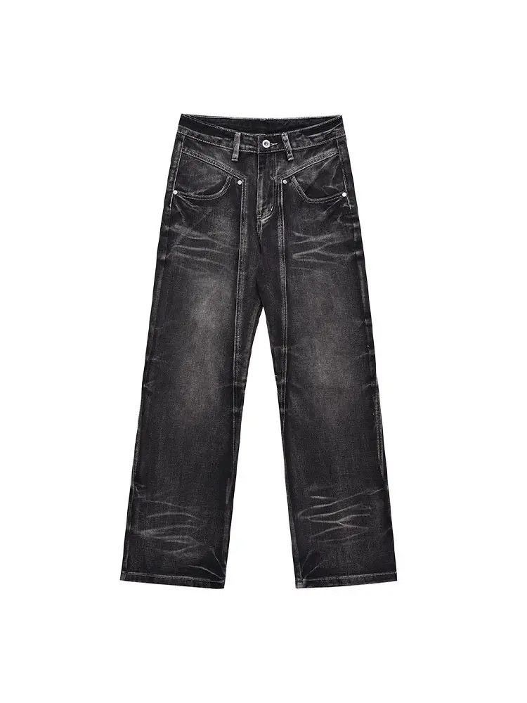 Japanese Brand Retro loose fitting patchwork micro flared jeans Size US 32 / EU 48 - 4 Thumbnail