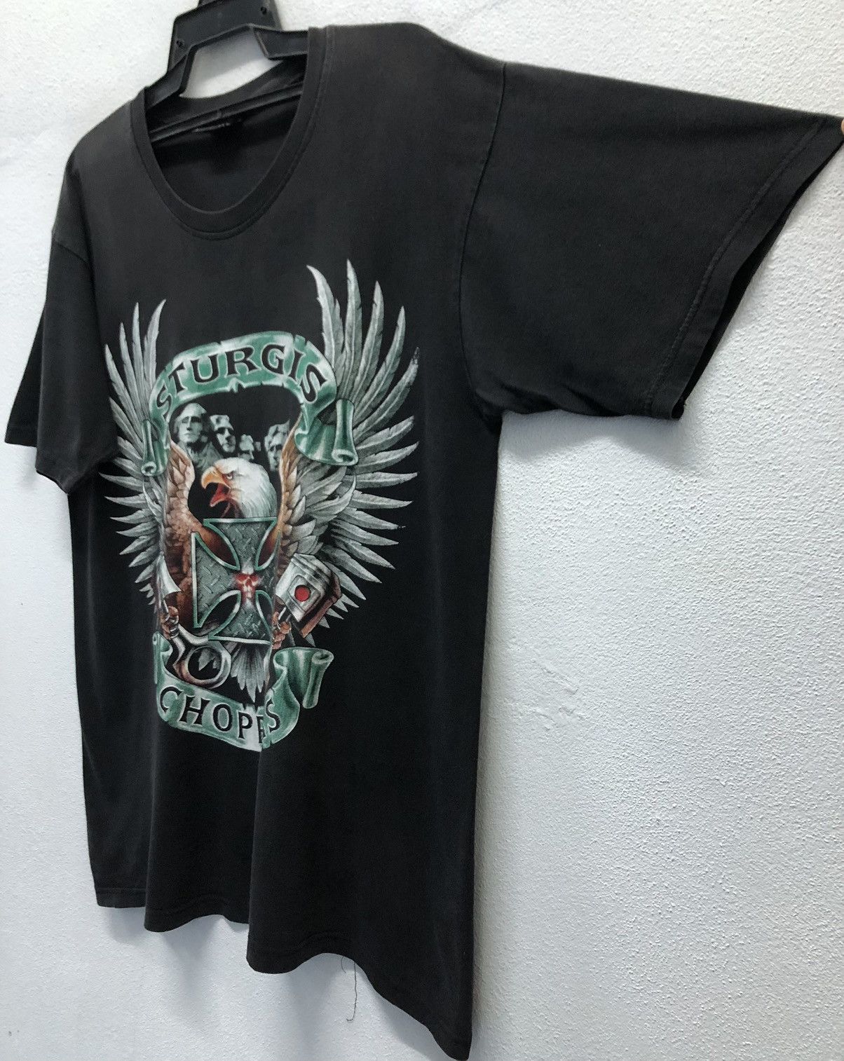 Vintage Vintage SP Sturgis Choppers T-Shirt Size US L / EU 52-54 / 3 - 6 Thumbnail