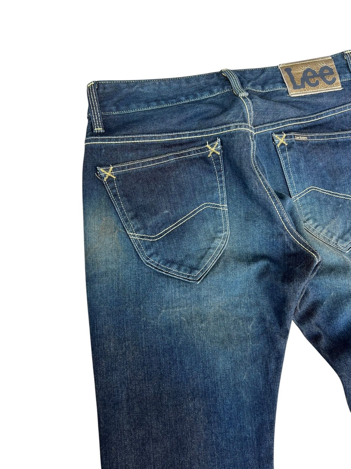 Lee Vintage Y2K Lee Riders Gold Label Mud Wash Denim Flare Jeans Size US 30 / EU 46 - 16 Thumbnail