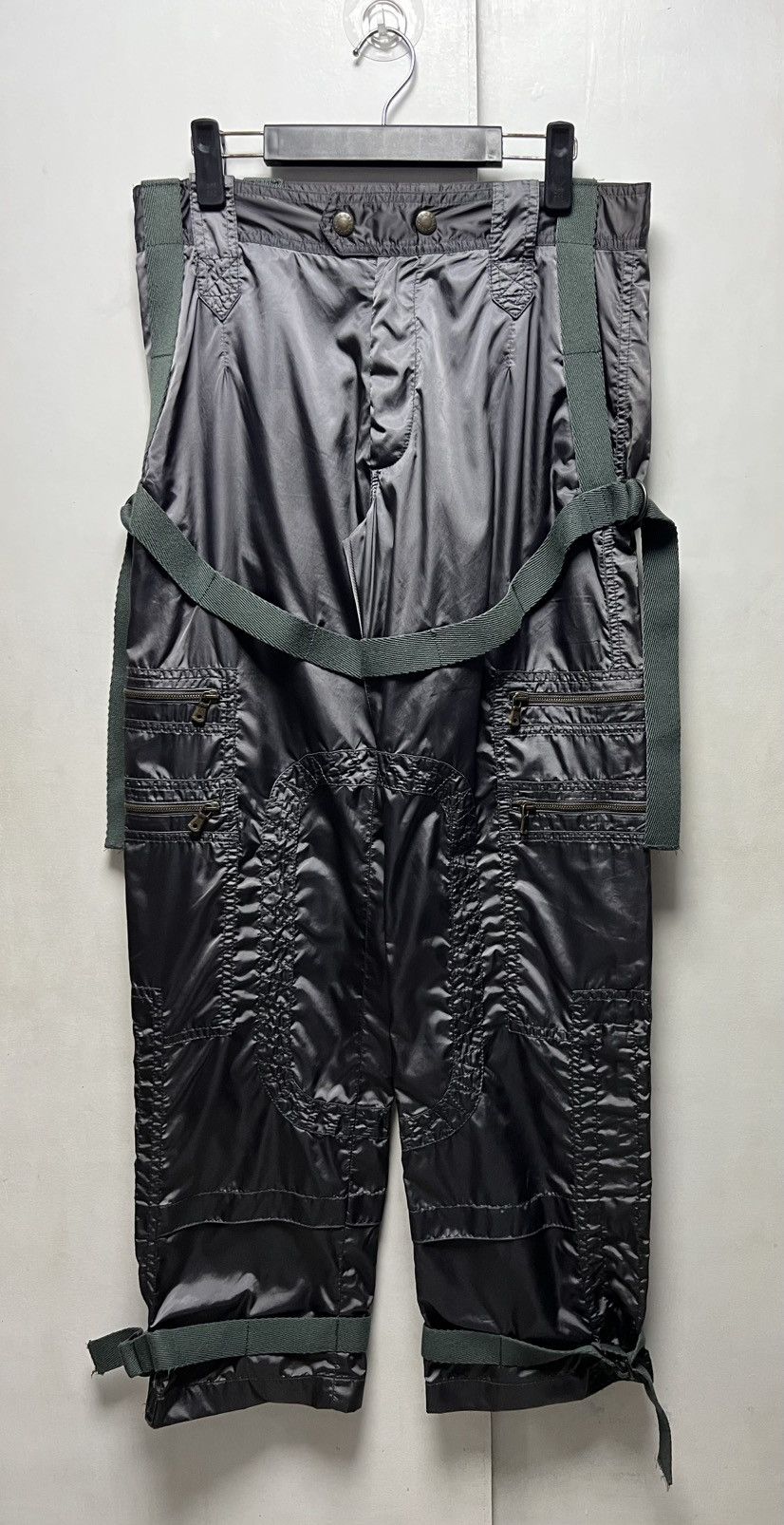 Dolce & Gabbana Dolce & Gabbana - FW03 - Bondage Parachute Nylon Cargo Pants Size US 32 / EU 48 - 23 Thumbnail
