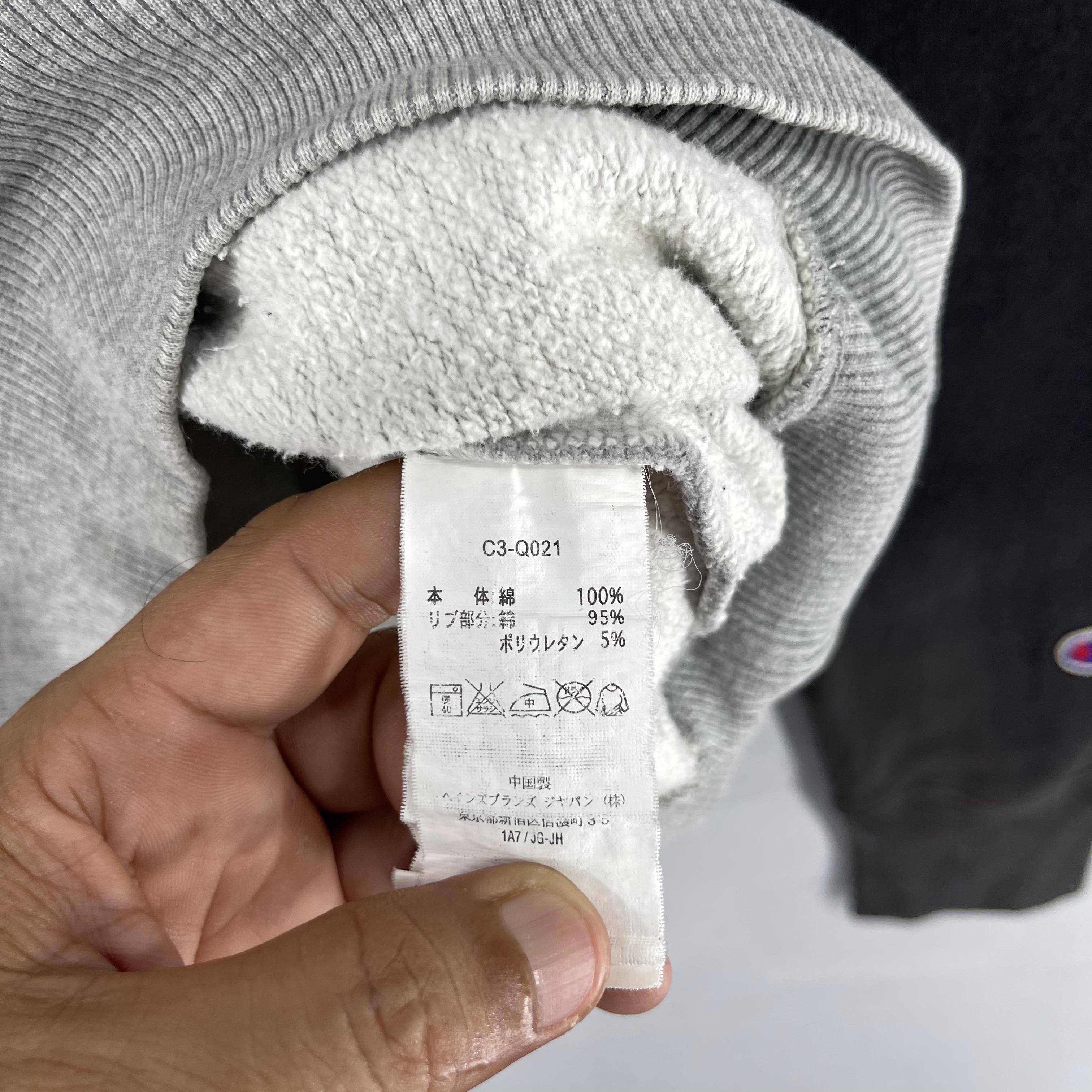 Champion × Vintage Vintage CHAMPION Raglan Sun Faded Sweatshirt Size US M / EU 48-50 / 2 - 6 Thumbnail