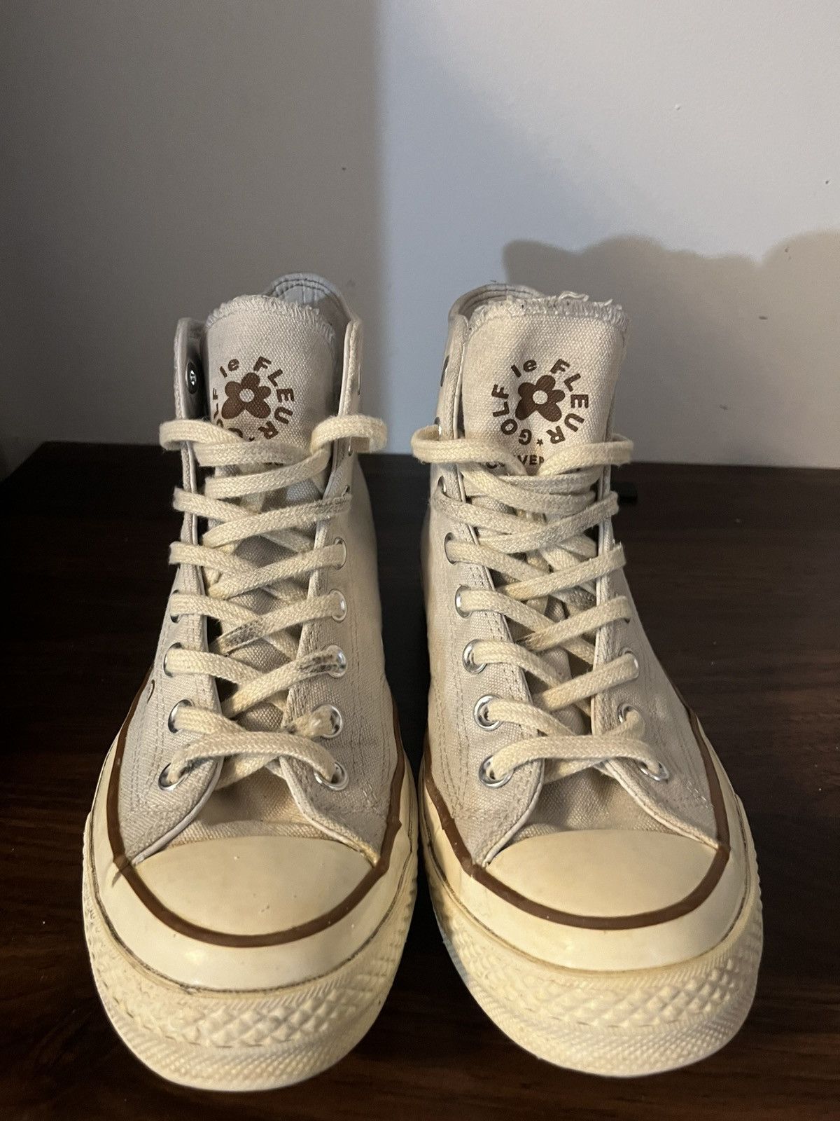 Converse × Golf le Fleur Golf le Fleur Parchment Size US 8.5 / EU 41-42 - 2 Thumbnail