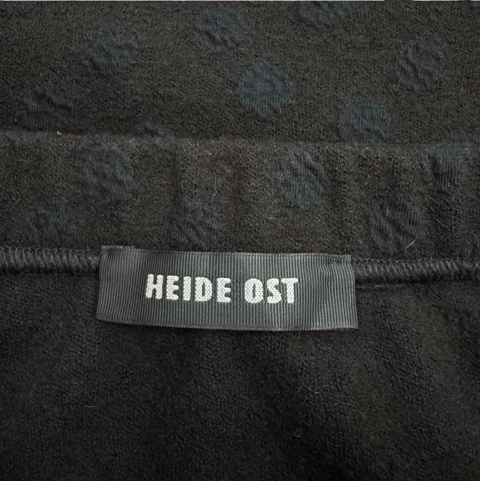 Other Heide Ost Knit Long Skirt Embroidery Wool Cotton Size 28" / US 6 / IT 42 - 9 Thumbnail