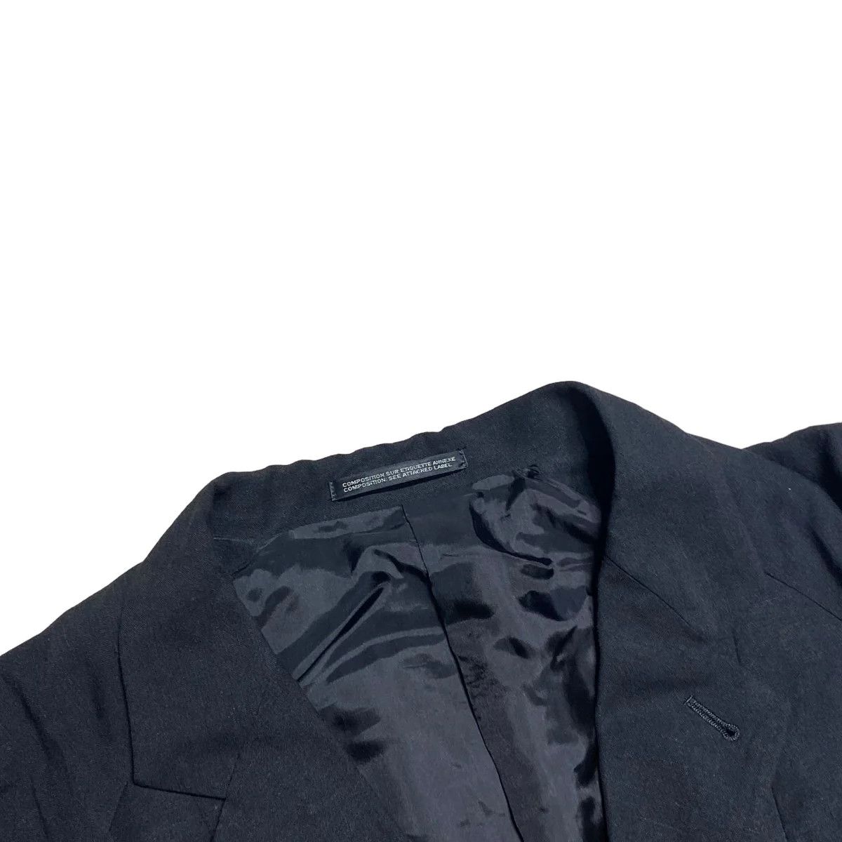 Yohji Yamamoto Yohji Yamamoto pour homme 24SS BOX POCKET BUTTON JACKET Size US M / EU 48-50 / 2 - 3 Thumbnail
