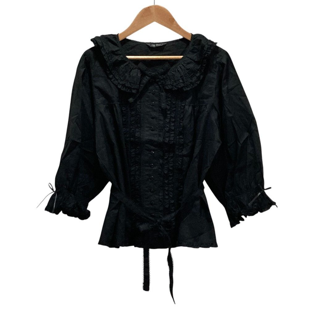 Other Other PINK HOUSE Frill Blouse Textile Tops A2133FB387 DUTY FREE for USA Size ONE SIZE - 1 Thumbnail