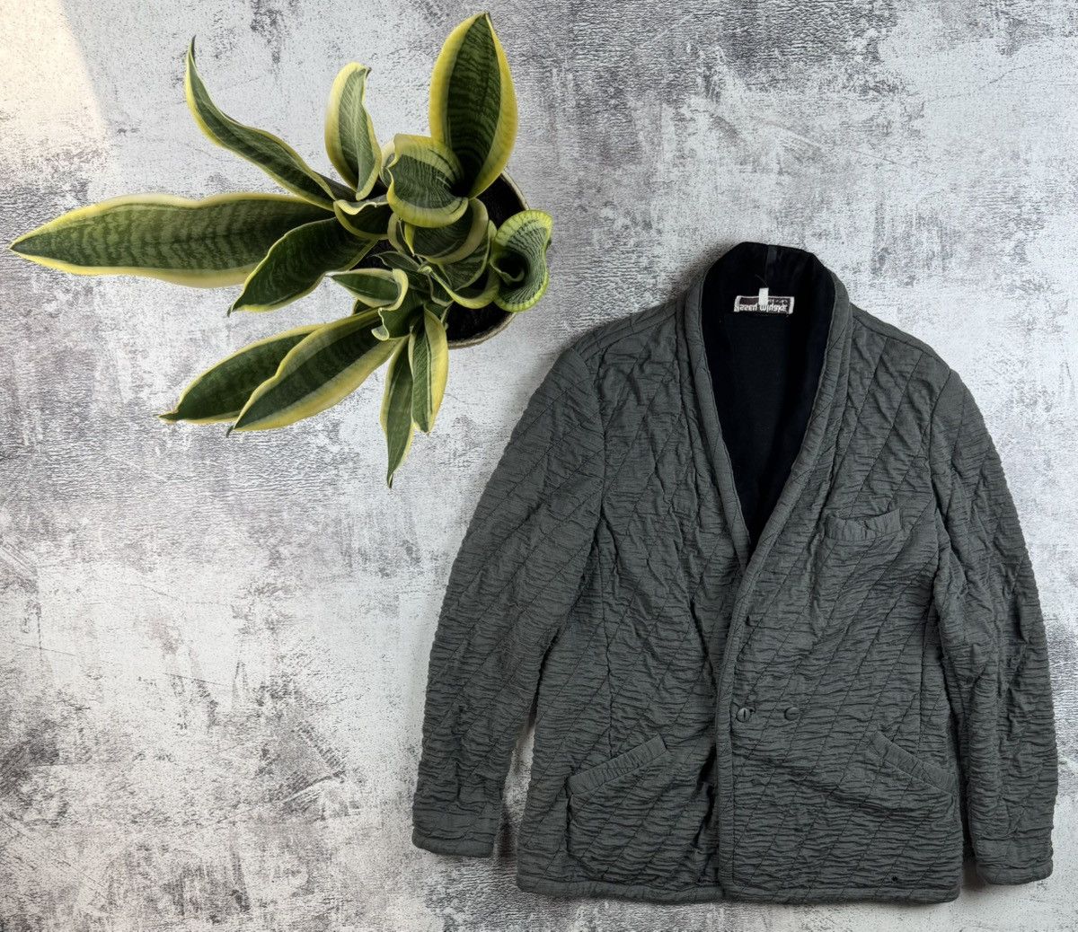Issey Miyake Issey Miyake 42 IT Size Women’s Archive Gray Button Jacket Blazer Cardigan Coat Size M / US 6-8 / IT 42-44 - 1 Thumbnail