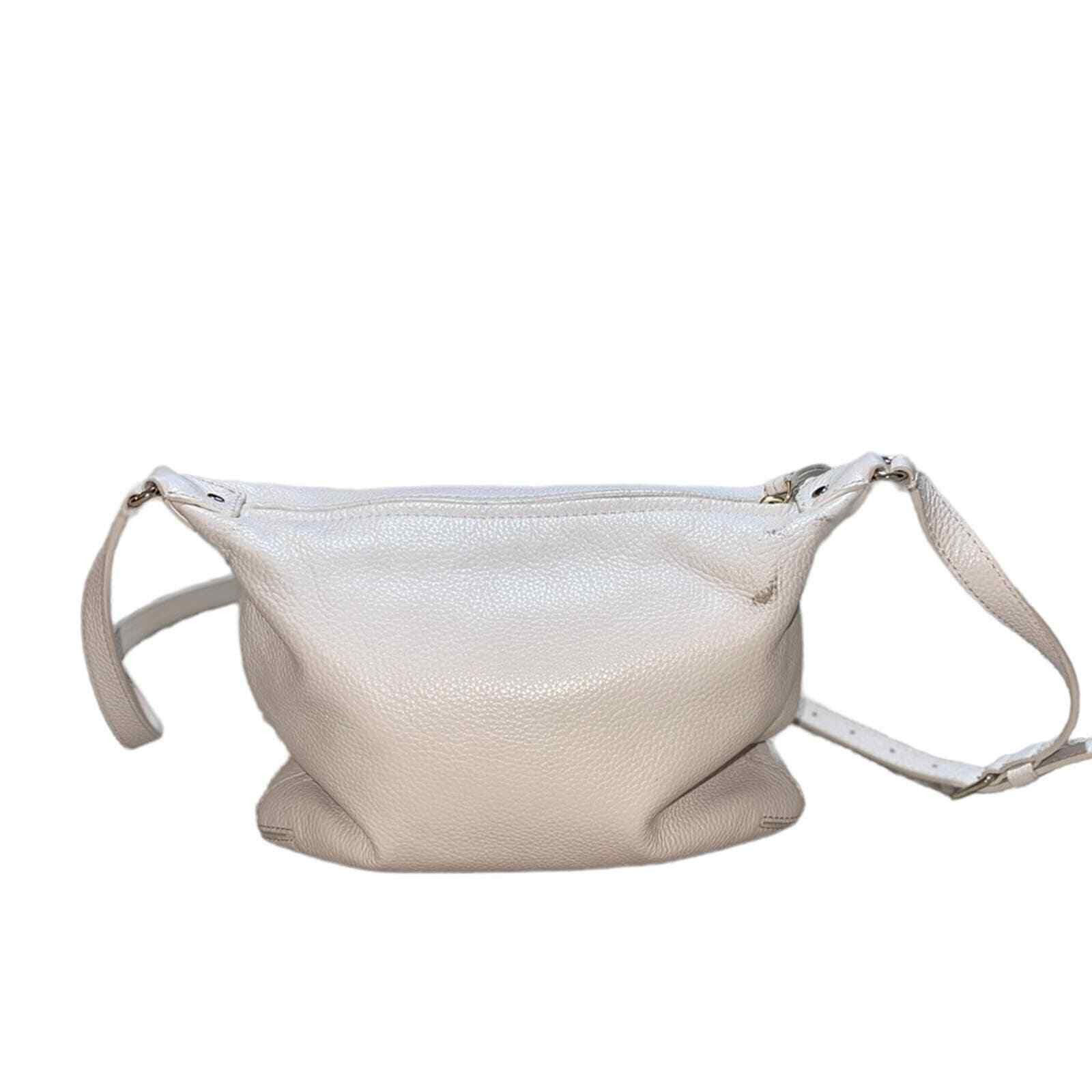 Kate Spade Kate Spade White Pebble Leather Crossbody Purse White Size ONE SIZE - 3 Thumbnail