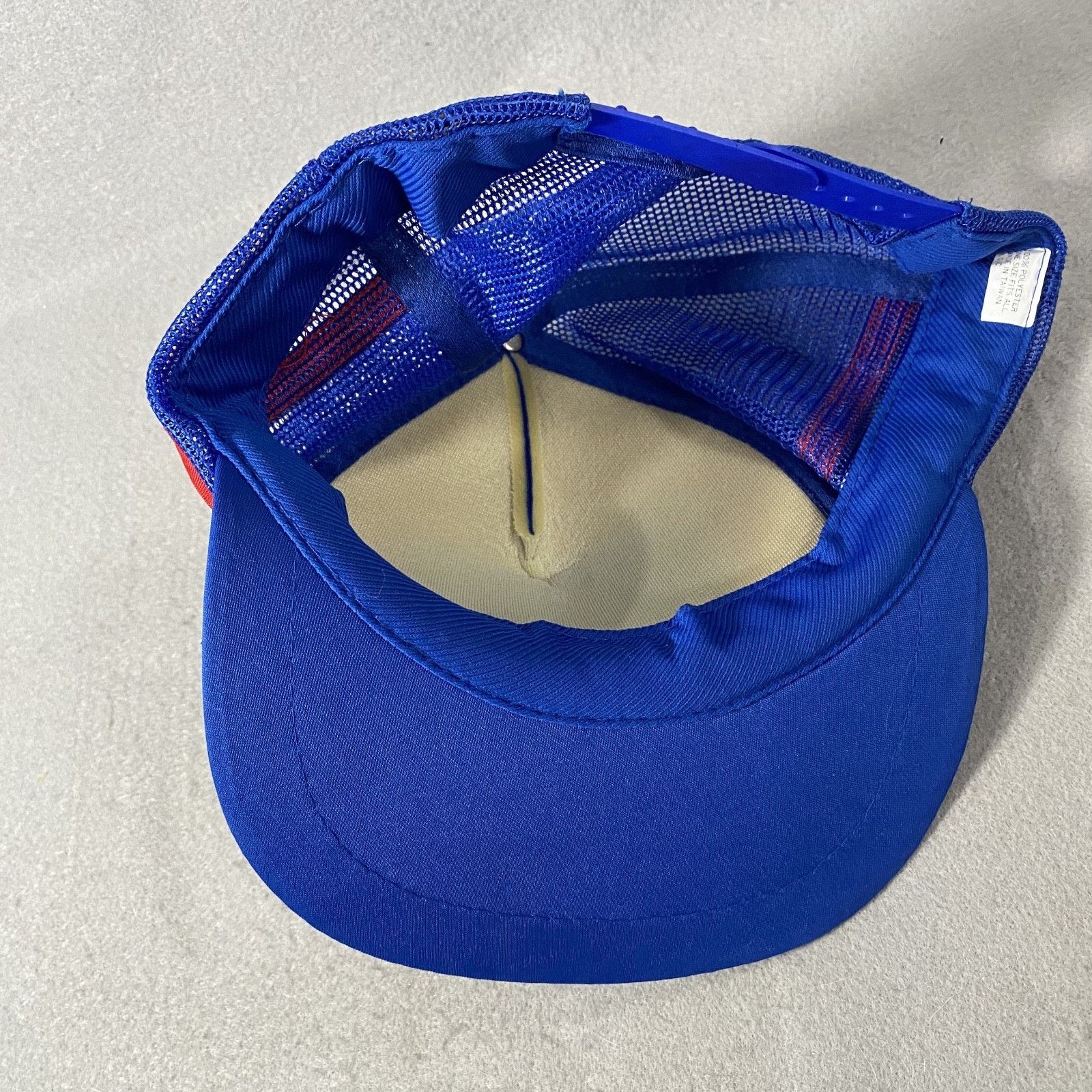 Pepsi Vintage Pepsi Cola 3 Stripe Trucker Mesh Snapback Hat Cap Size ONE SIZE - 6 Thumbnail