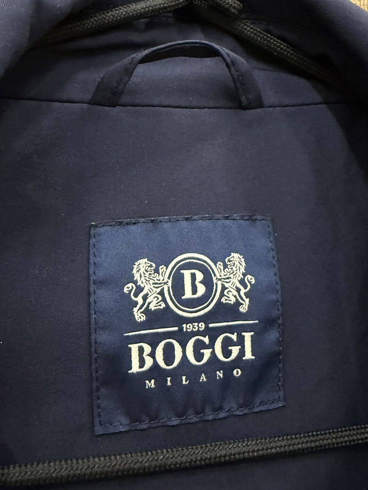 Boggi Boggi Nylon Metal Navy Blue Jacket Sport Coat Blazer Size US S / EU 44-46 / 1 - 10 Thumbnail