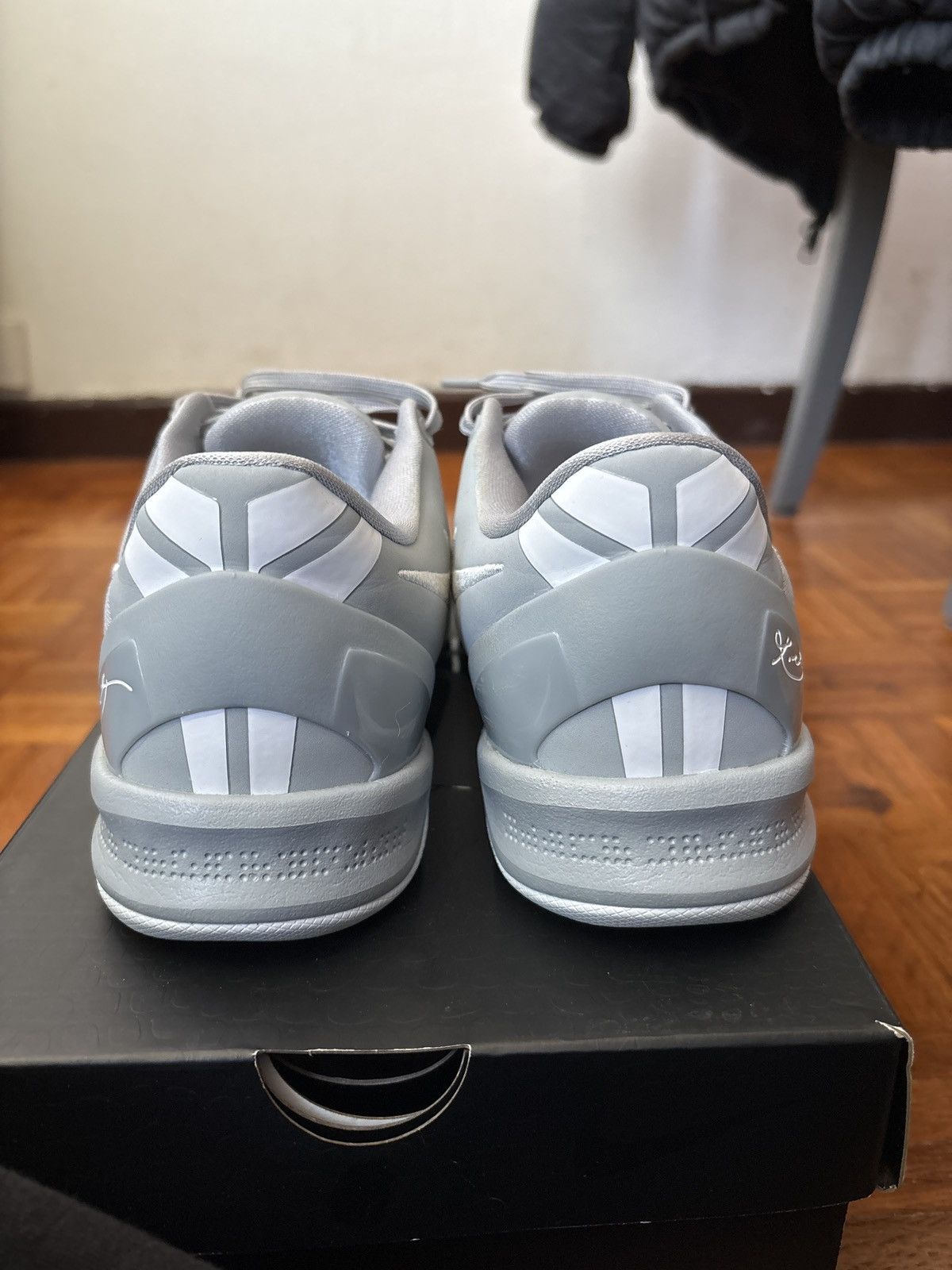 Nike Kobe 8 Protro Wolf Grey Size US 8 / EU 41 - 5 Thumbnail