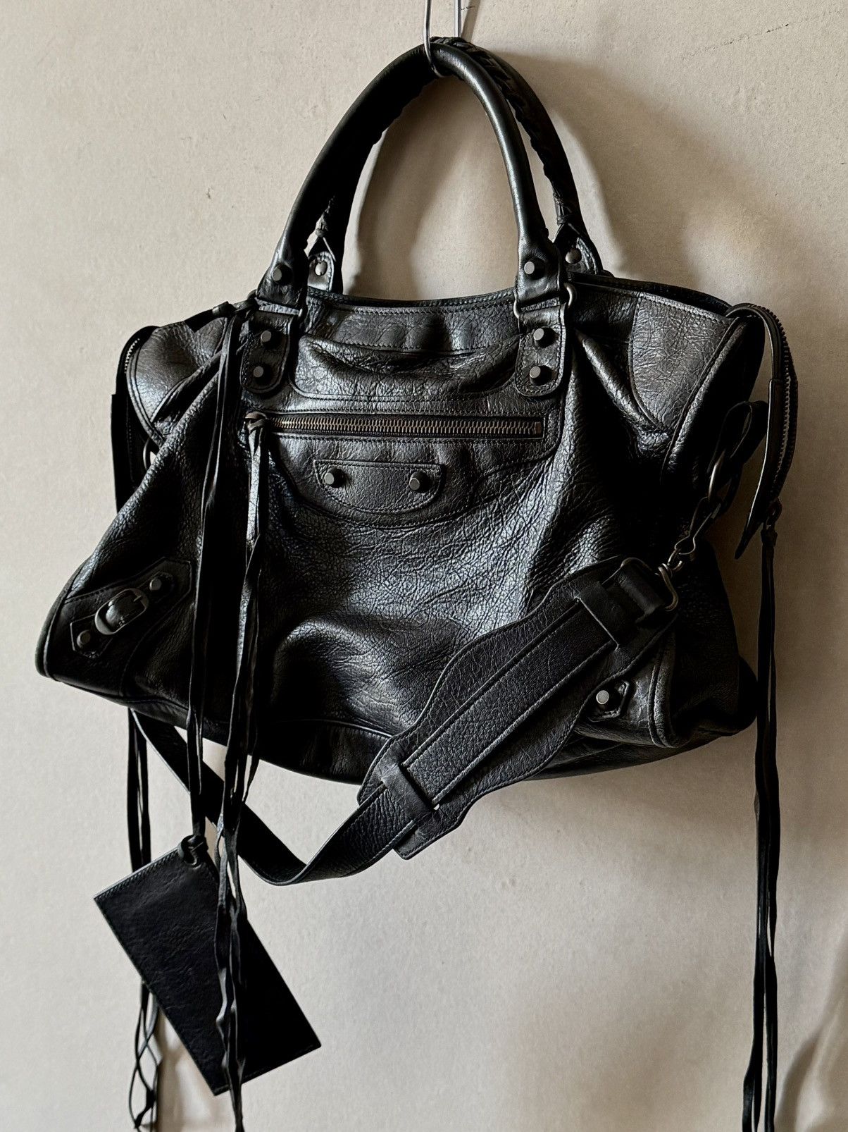 Balenciaga Balenciaga - 2000’s - Classic Motorcycle City - Lambskin Bag Size ONE SIZE - 19 Thumbnail