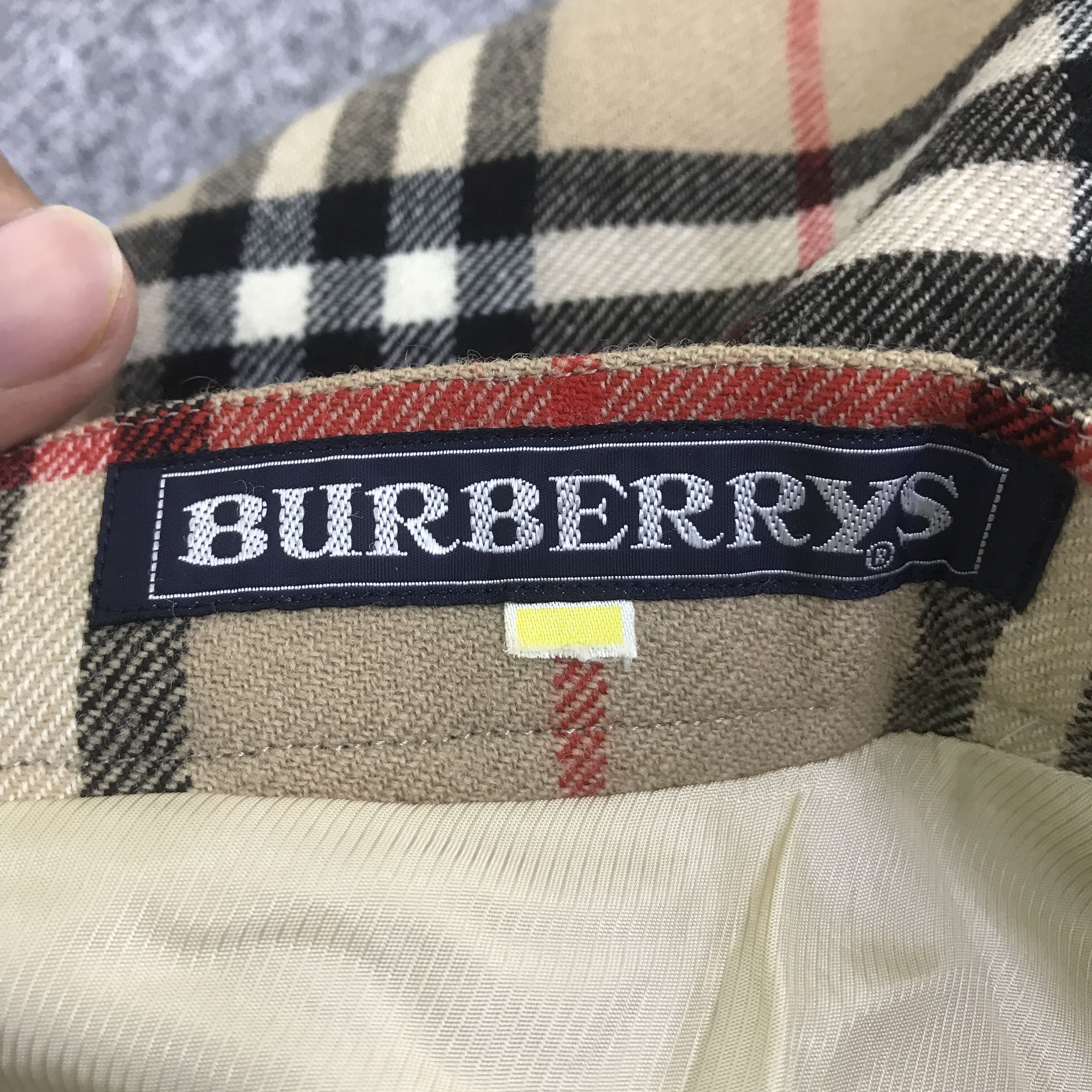 Burberry BURBERRY MEXI SKIRT K130B19 Size 22" - 9 Thumbnail