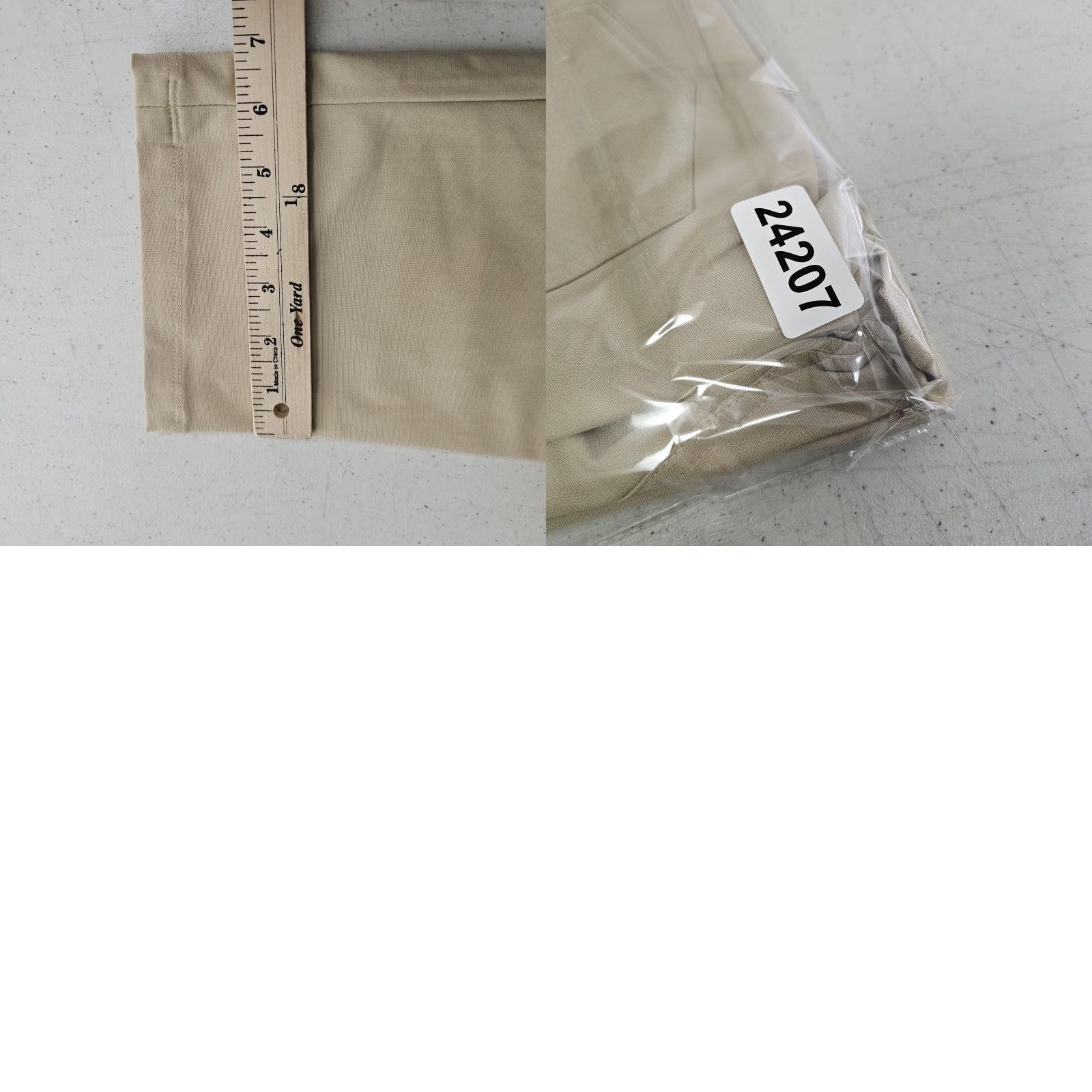 Lululemon Lululemon Pants Mens 30x31 Beige 5-Pocket Chino Casual Tech Performance Stretch Straight Front Zip Button 30 in Size US 30 / EU 46 - 9 Thumbnail