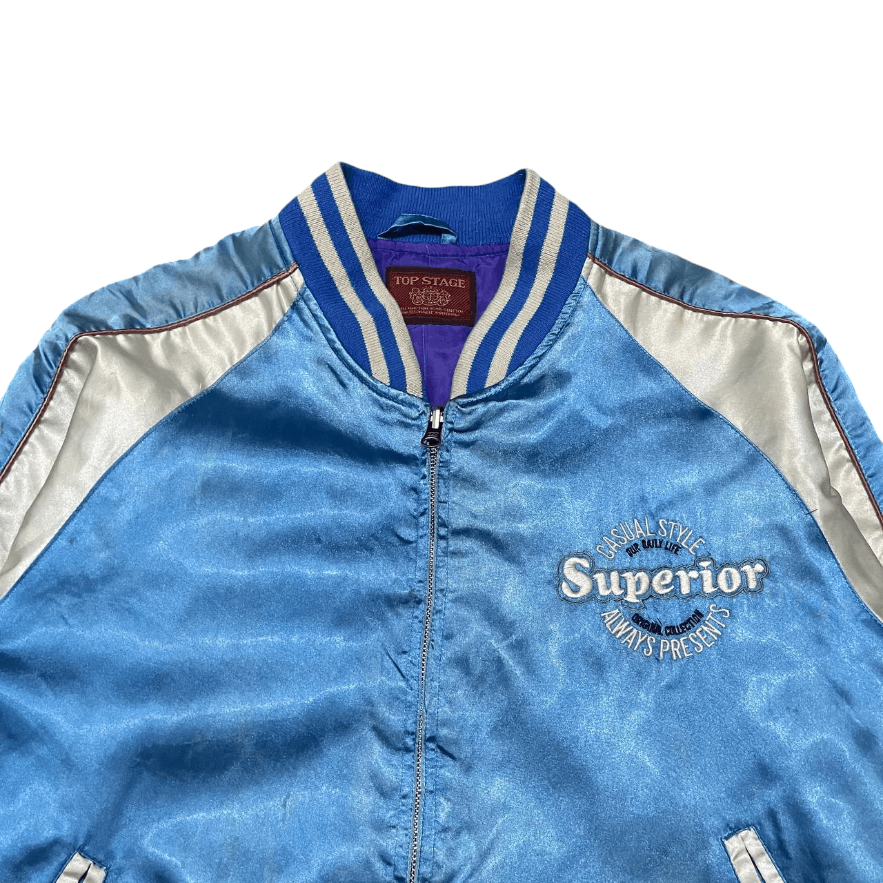 Japanese Brand Vintage Top Stage Bomber Jacket Size US M / EU 48-50 / 2 - 7 Thumbnail