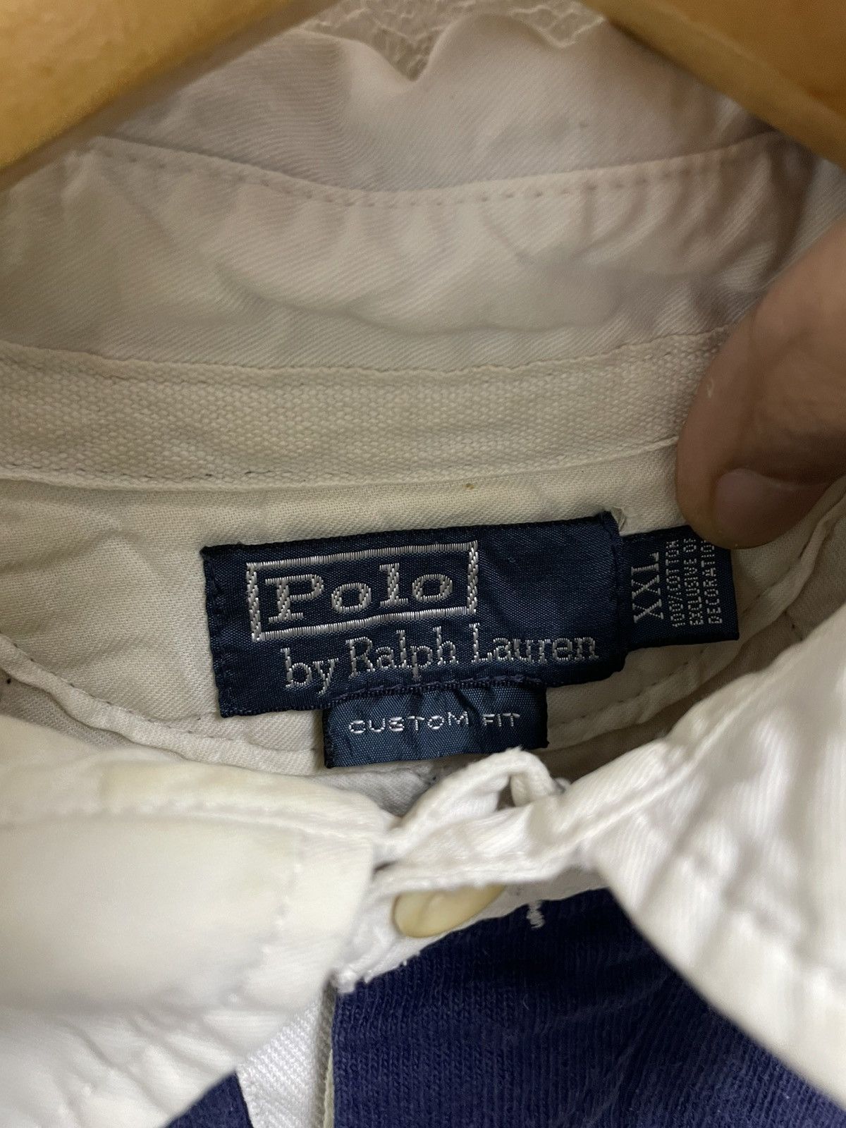 Polo Ralph Lauren Vintage Polo by Ralph Lauren Longsleeve Size US XXL / EU 58 / 5 - 3 Thumbnail
