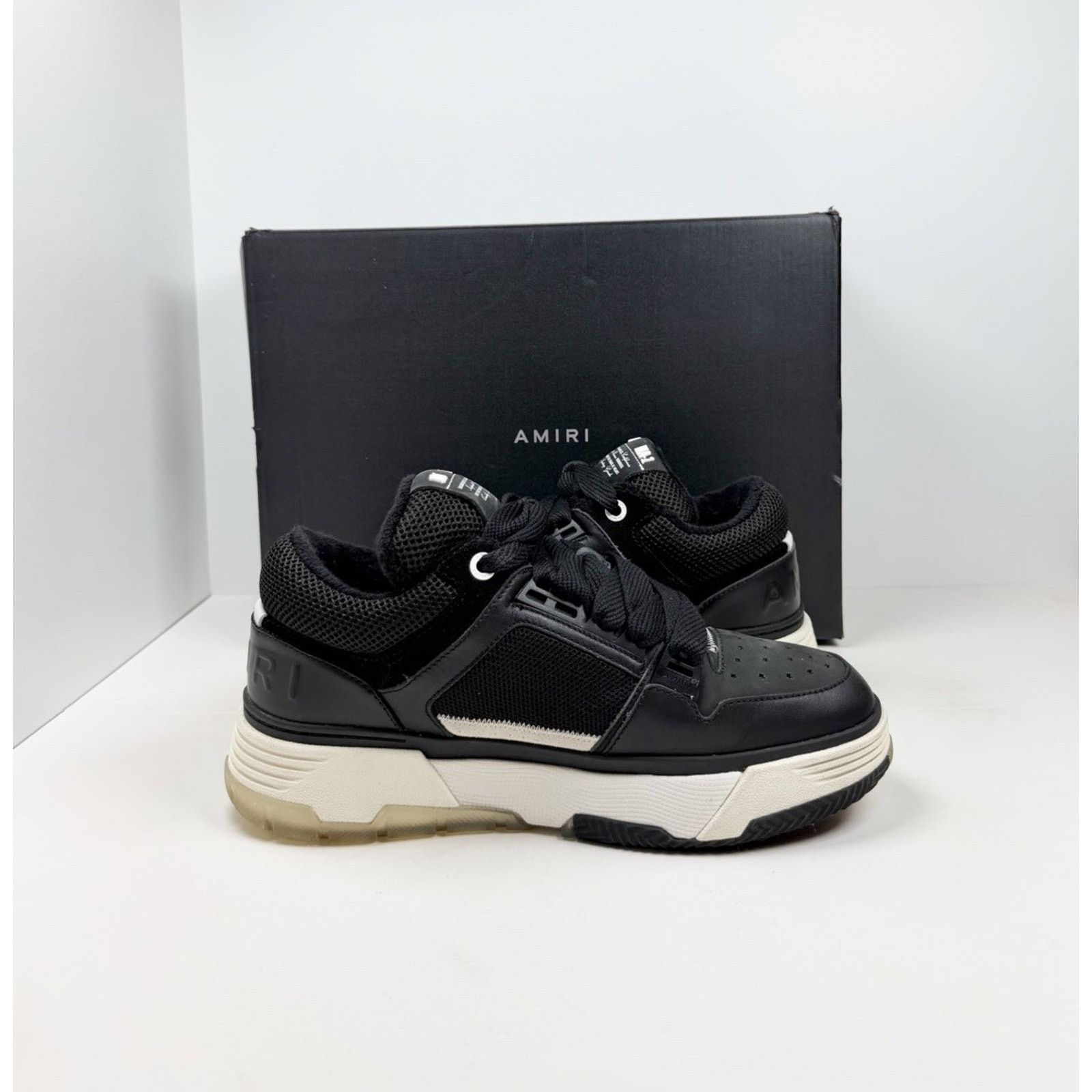 Amiri Size 44EU/11US - Amiri MA-1 Black White Sneakers Size US 11 / EU 44 - 5 Thumbnail