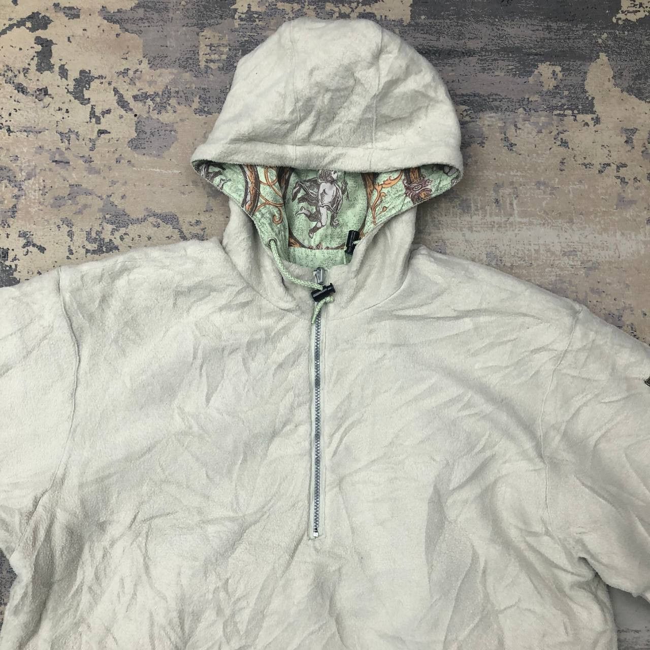 Japanese Brand Y661 SUNSHINE REVERSIBLE PULLOVER FLEECE JACKETS Size US XL / EU 56 / 4 - 9 Thumbnail