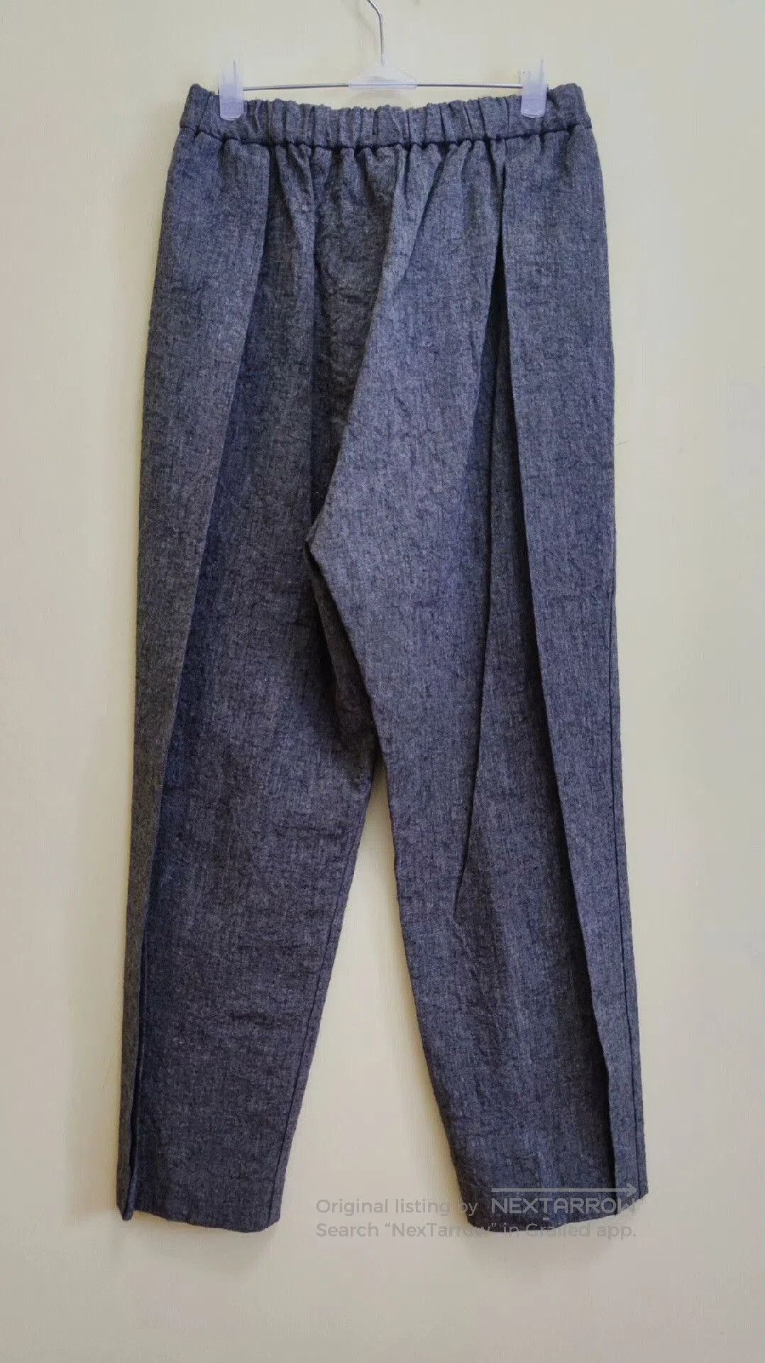 ROGGYKEI Roggykei Linen Layered Cropped Pants. Size US 28 / EU 44 - 1 Thumbnail