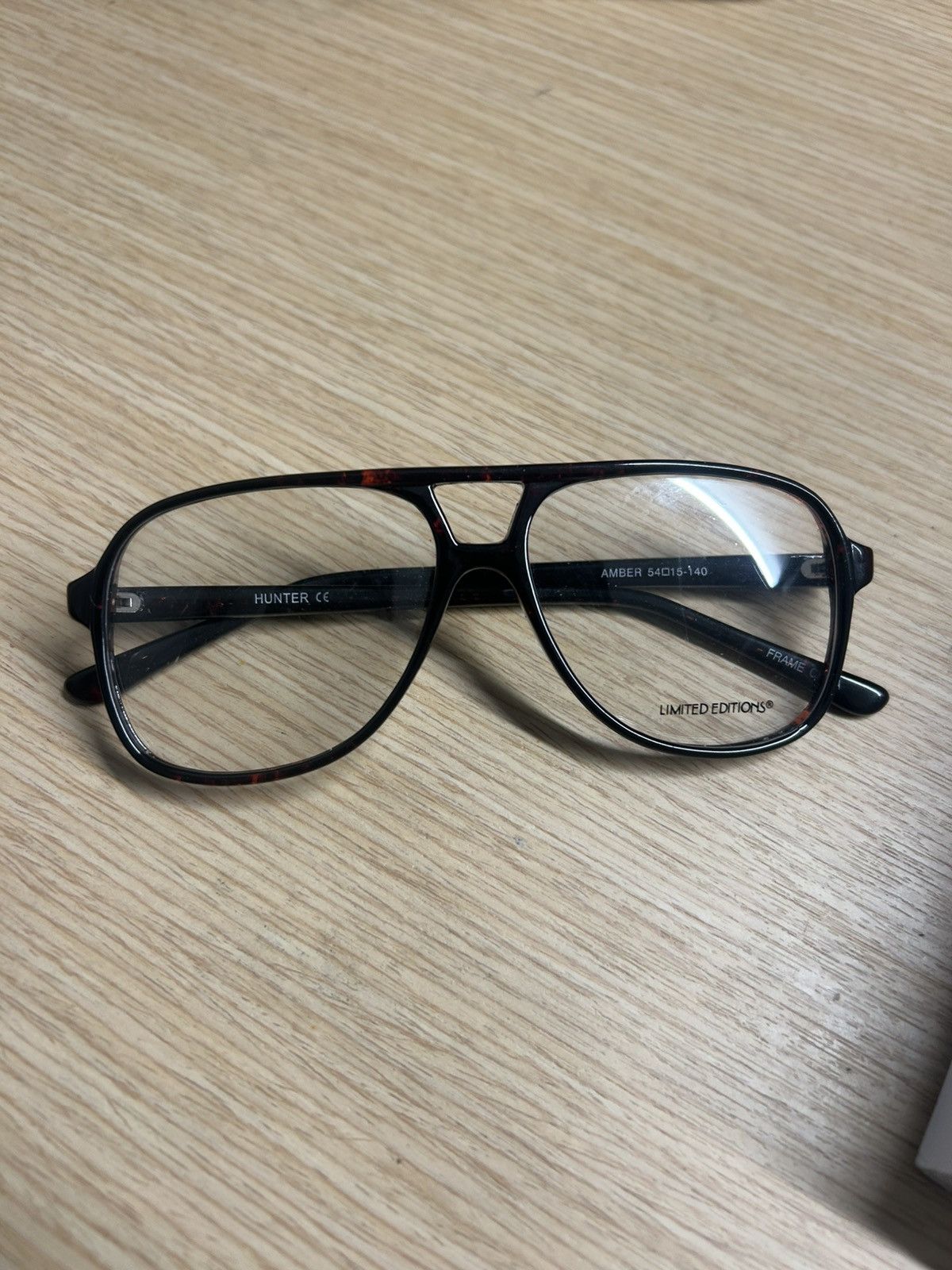 Vintage Vintage Red Aviator Glasses Size ONE SIZE - 1 Thumbnail
