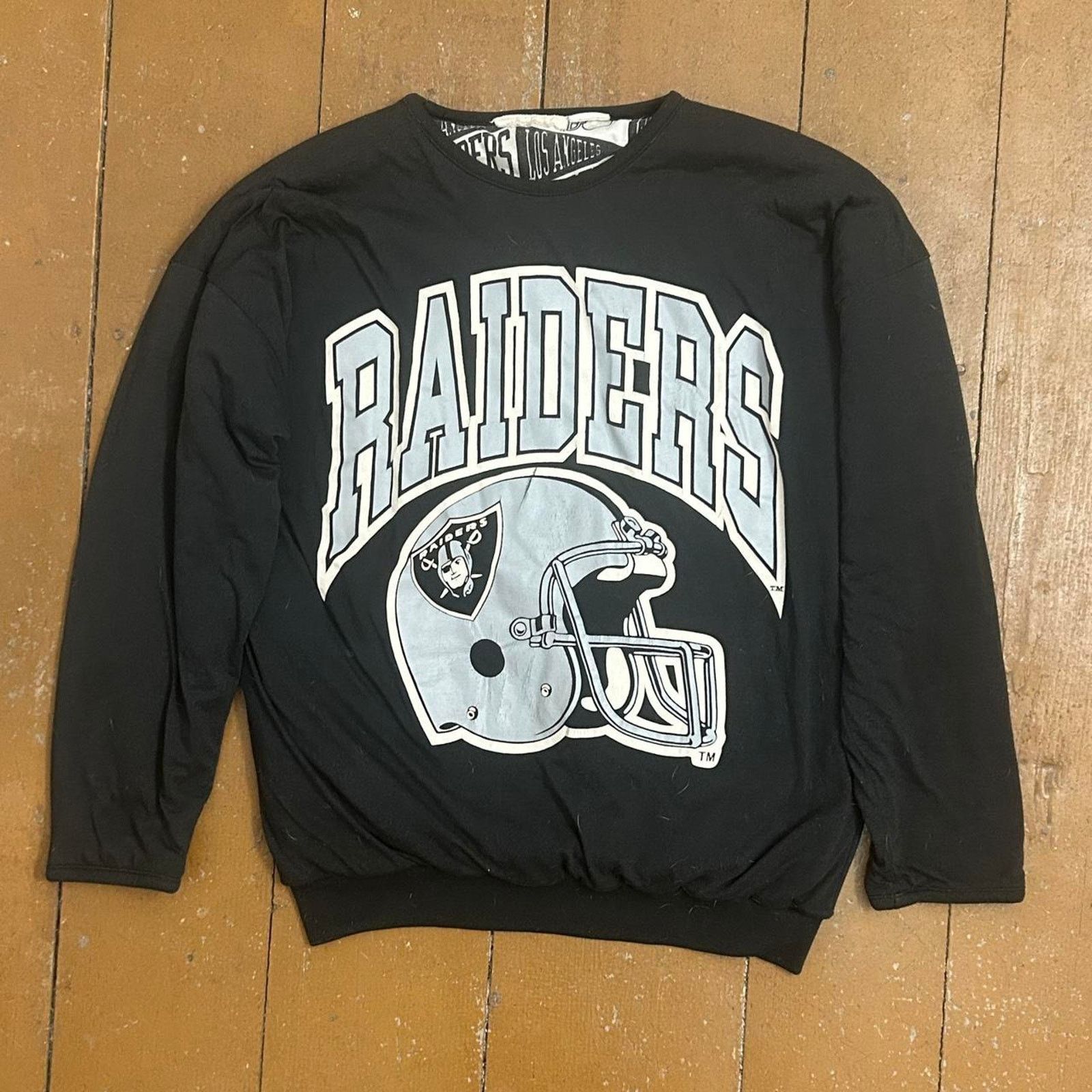 Windbreaker Raiders Crew Neck VINTAGE 80s/90s LA Raiders