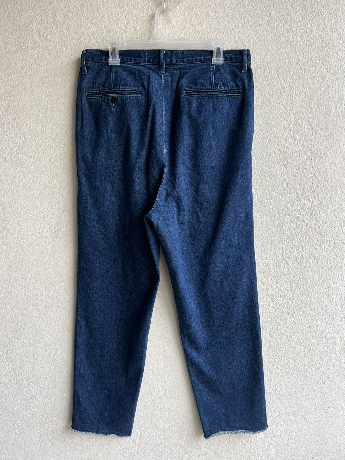 5351 POUR LES HOMMES John Mason Smith Japan Denim Trouser Pant Size US 32 / EU 48 - 18 Thumbnail