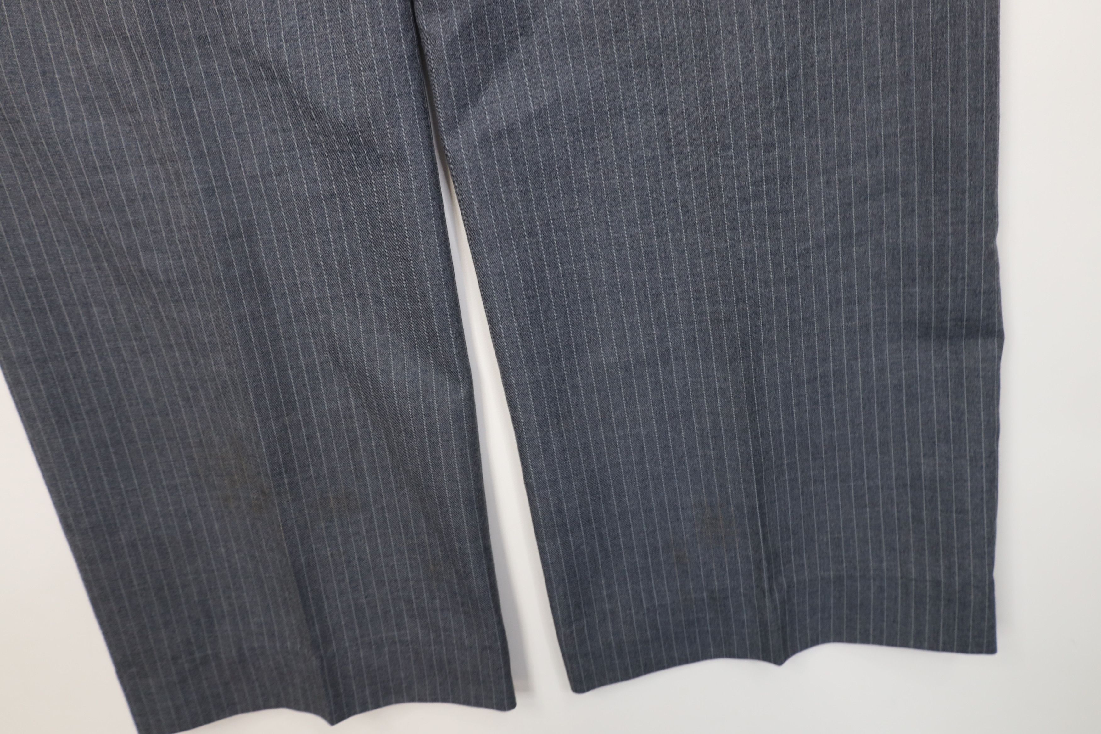 Vintage Vintage 70s Streetwear Pinstriped Bell Bottoms Pants USA Size US 38 / EU 54 - 16 Thumbnail