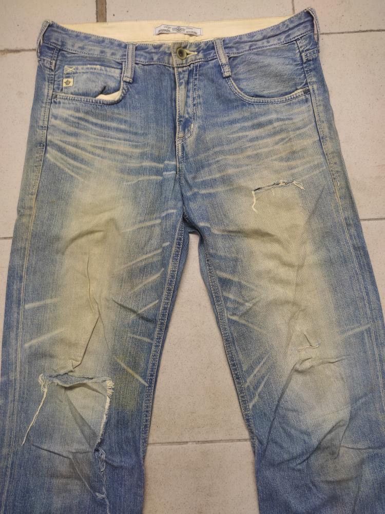 Japanese Brand × Jean VINTAGE BRAPPERS DISTRESSED JEANS Size US 34 / EU 50 - 6 Thumbnail