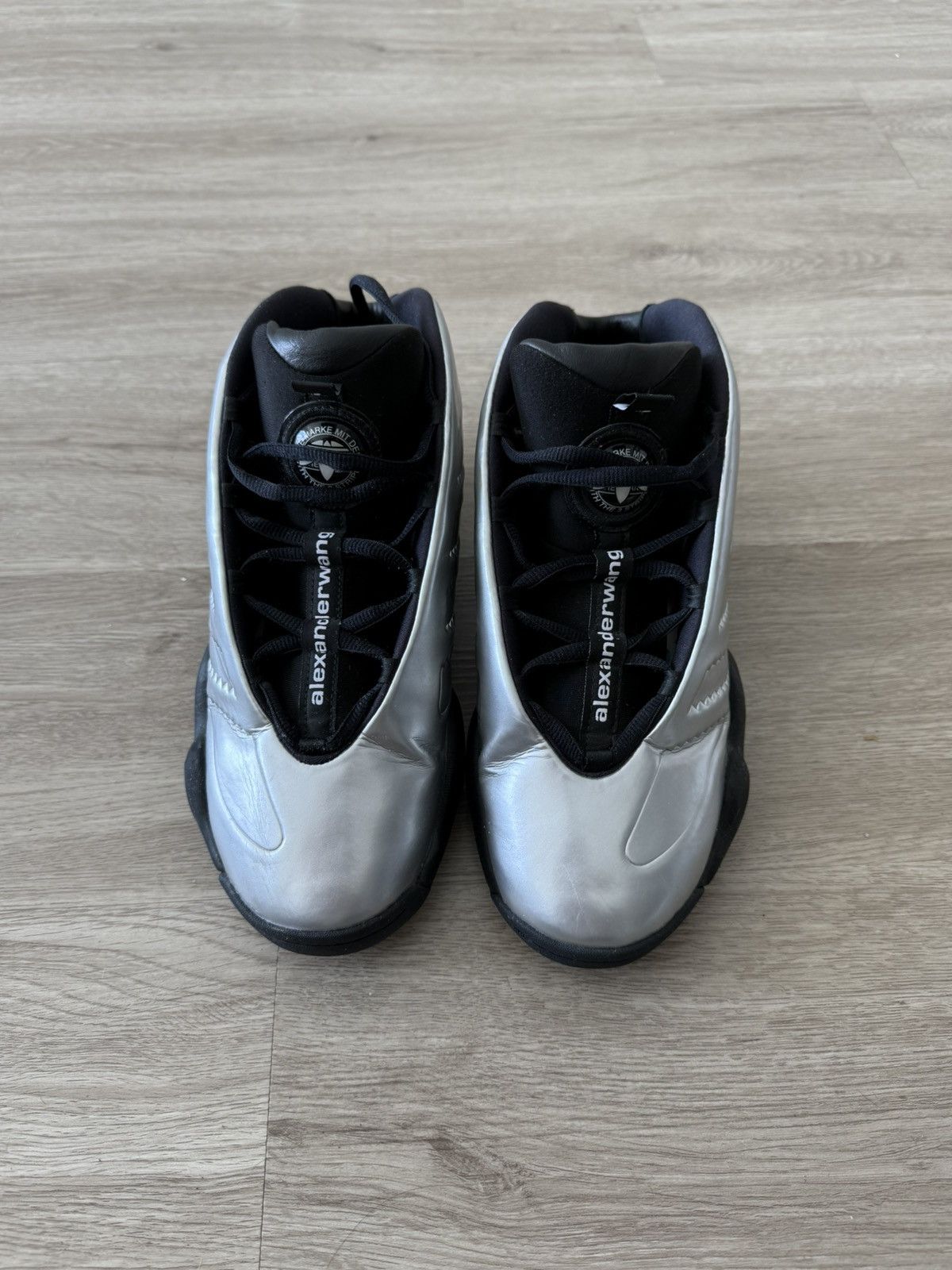 Adidas × Alexander Wang Alexander Wang Futureshell Platinum Size US 9.5 / EU 42-43 - 2 Thumbnail
