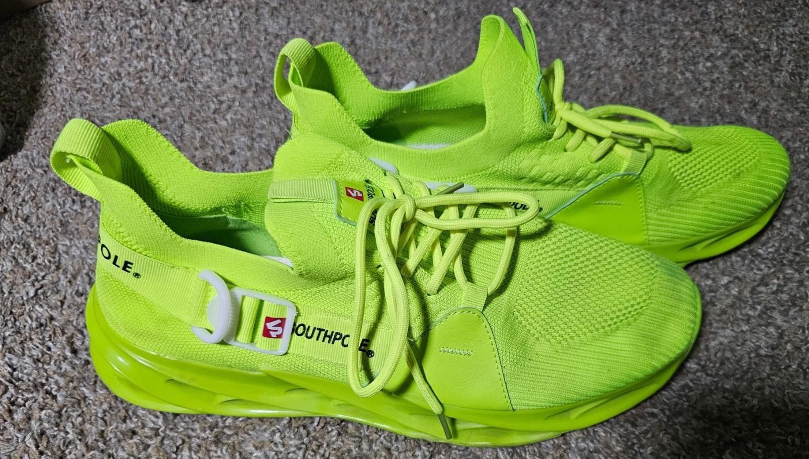 Southpole Southpole Athletic Shoes Men's Size 13 Rare NEON Green! Size US 13 / EU 46 - 1 Thumbnail