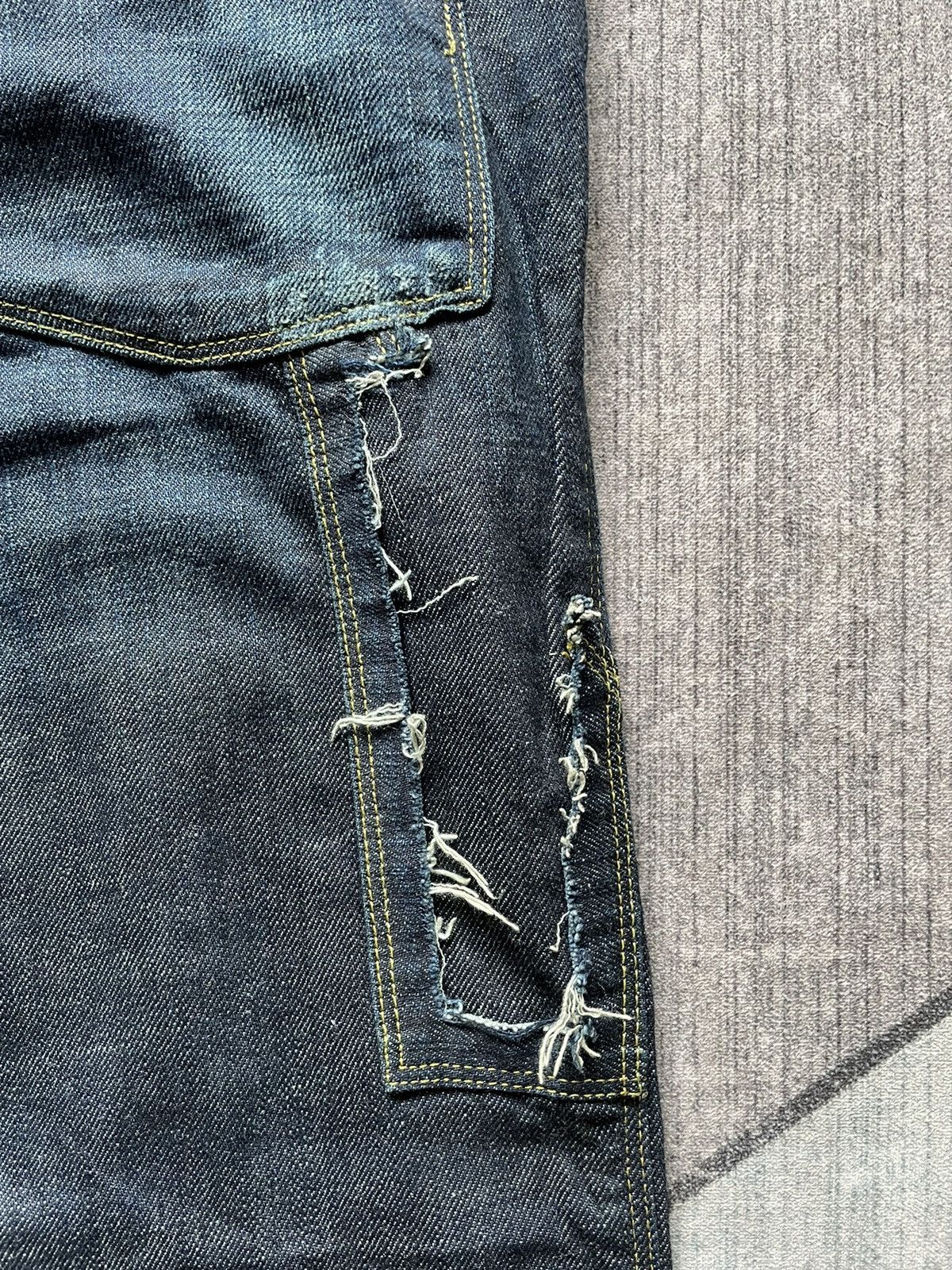 Diesel Vintage Diesel Denim Gallery Flare Denim Pants Size US 30 / EU 46 - 13 Thumbnail