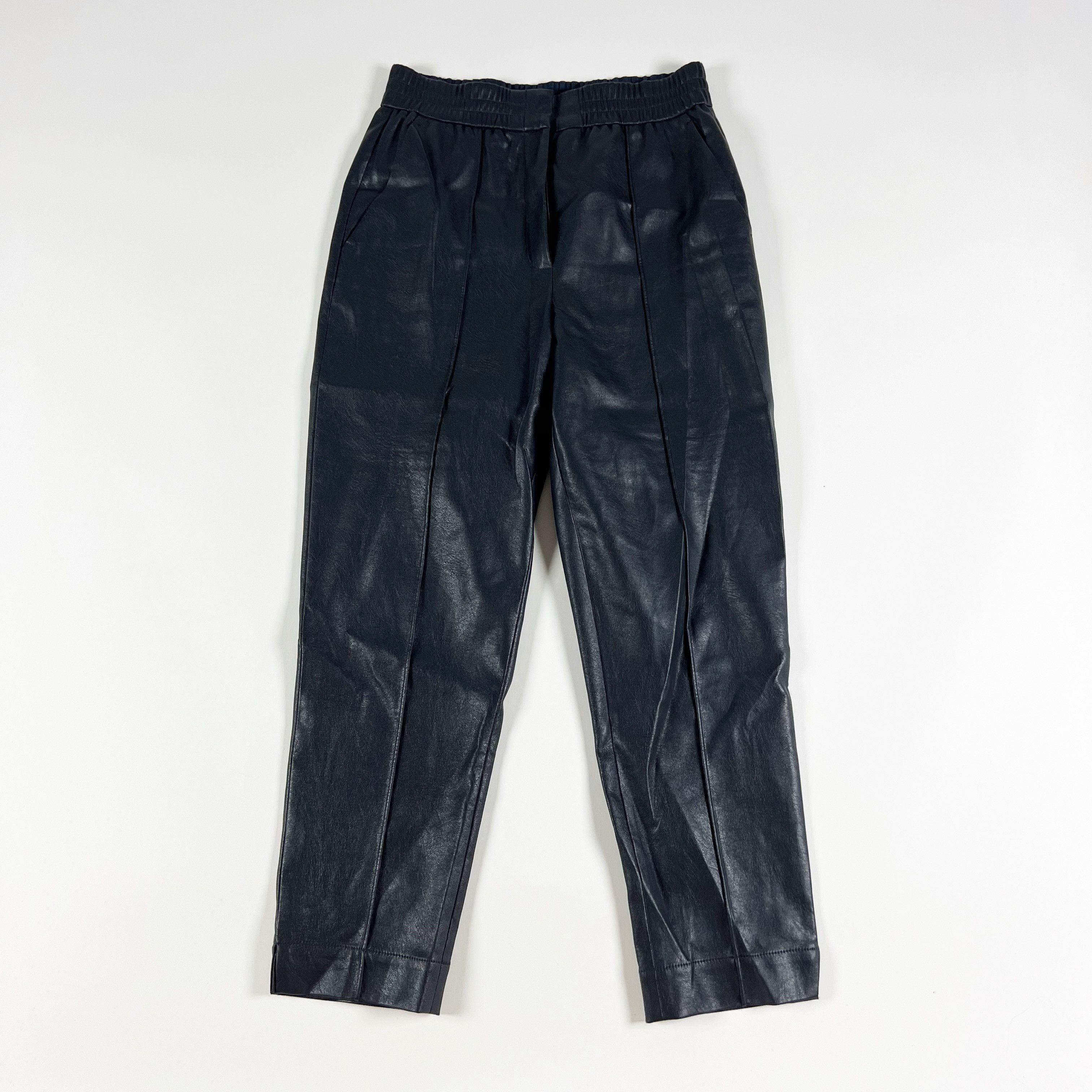 Rebecca Taylor Faux Vegan Leather High Waisted