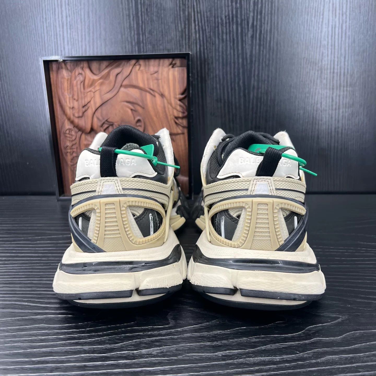Balenciaga Balenciaga Track 2 Cream White Brown 42 Near New Size US 9 / EU 42 - 3 Thumbnail