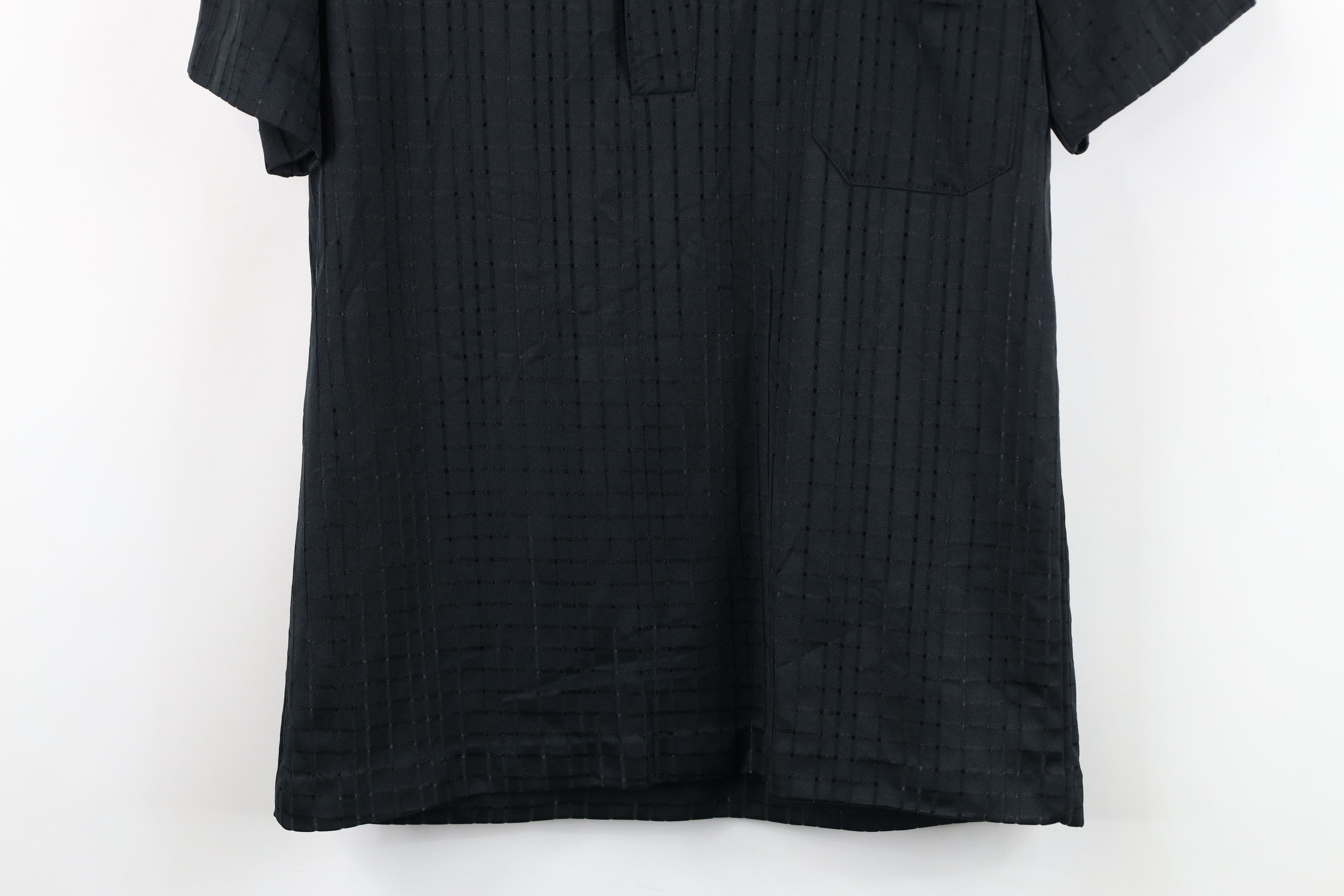 Vintage Vintage 60s 70s Streetwear Collared Polo Shirt Black USA Size US M / EU 48-50 / 2 - 3 Thumbnail