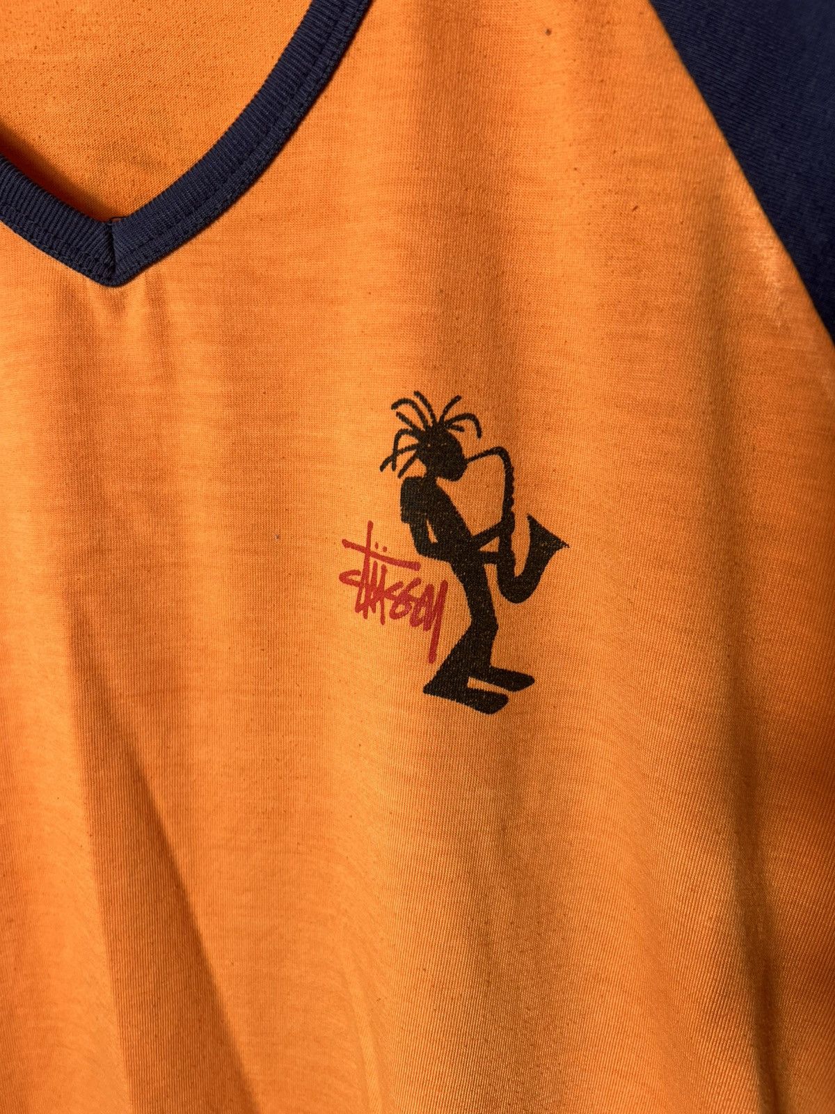 Stussy Vintage streetwear y2k sk8 90s Stussy Jazz Big Logo T-shirt Size M / US 6-8 / IT 42-44 - 2 Thumbnail