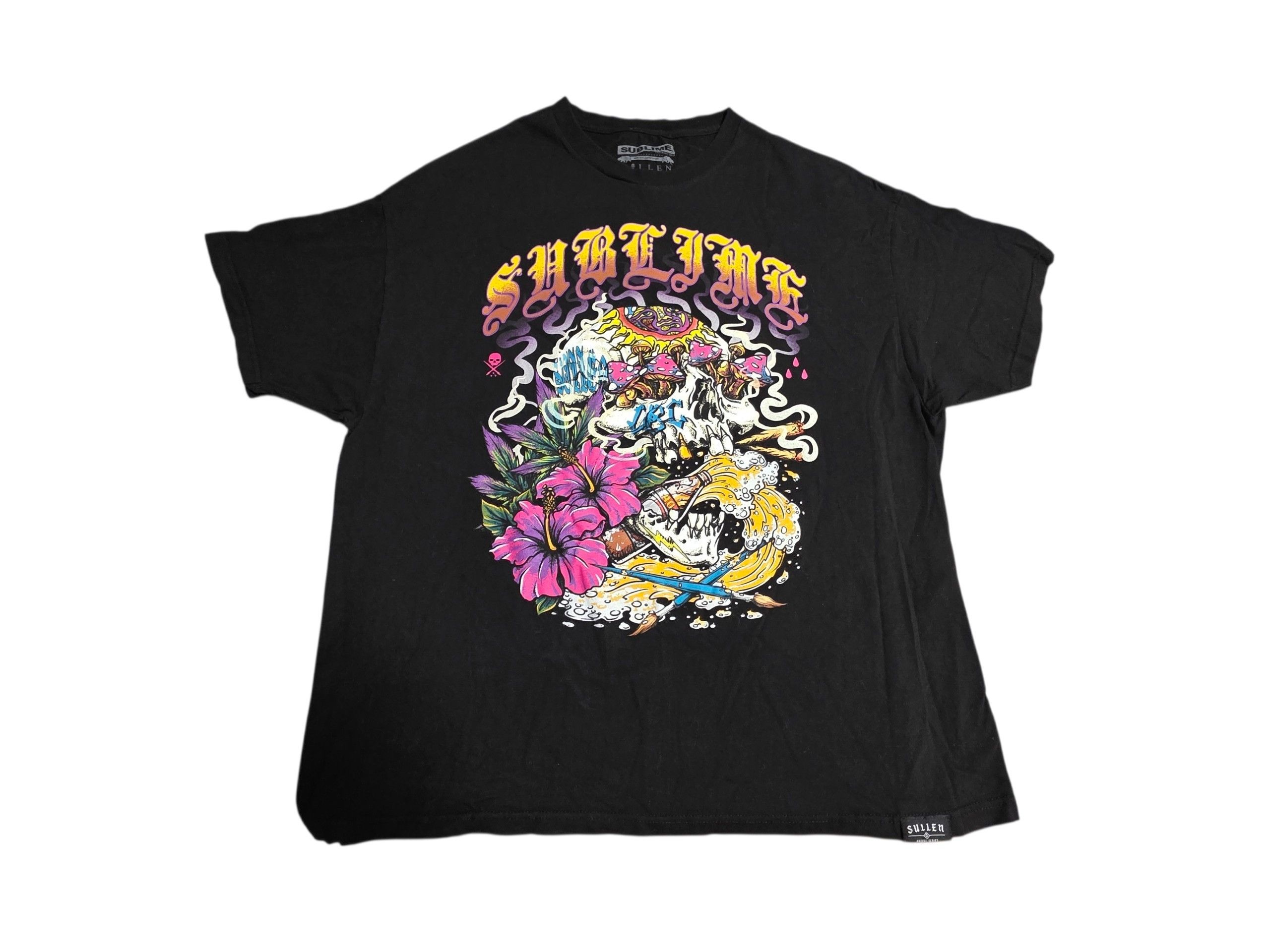 Sublime Sublime x Sullen Artist Series Graphic T Shirt Size US XXL / EU 58 / 5 - 1 Thumbnail