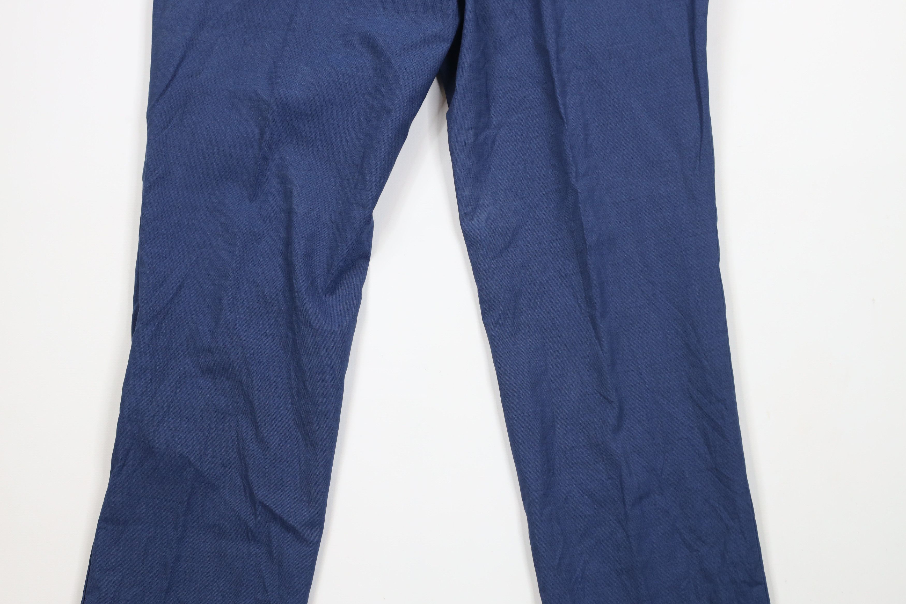 Banana Republic × Vintage Banana Republic Wool Blend Chino Pants Trousers Blue Size US 32 / EU 48 - 10 Thumbnail