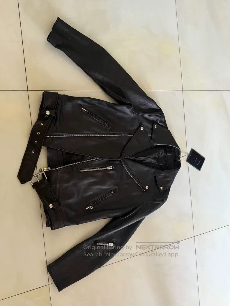 Acne Studios Acne Studios Leather Jacket, classic biker style, black la Size US S / EU 44-46 / 1 - 2 Thumbnail