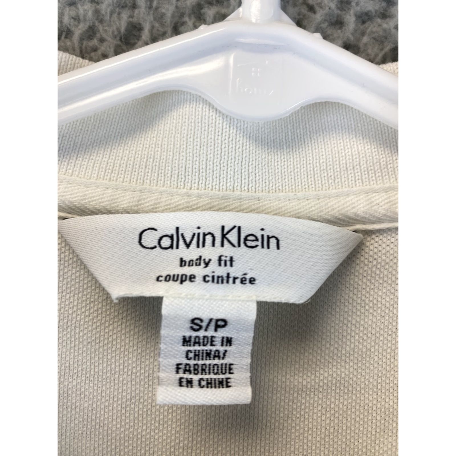 Calvin Klein VINTAGE Calvin Klein Polo Shirt Men S White 87-63 Short Sleeve - Size Small Size US S / EU 44-46 / 1 - 3 Thumbnail