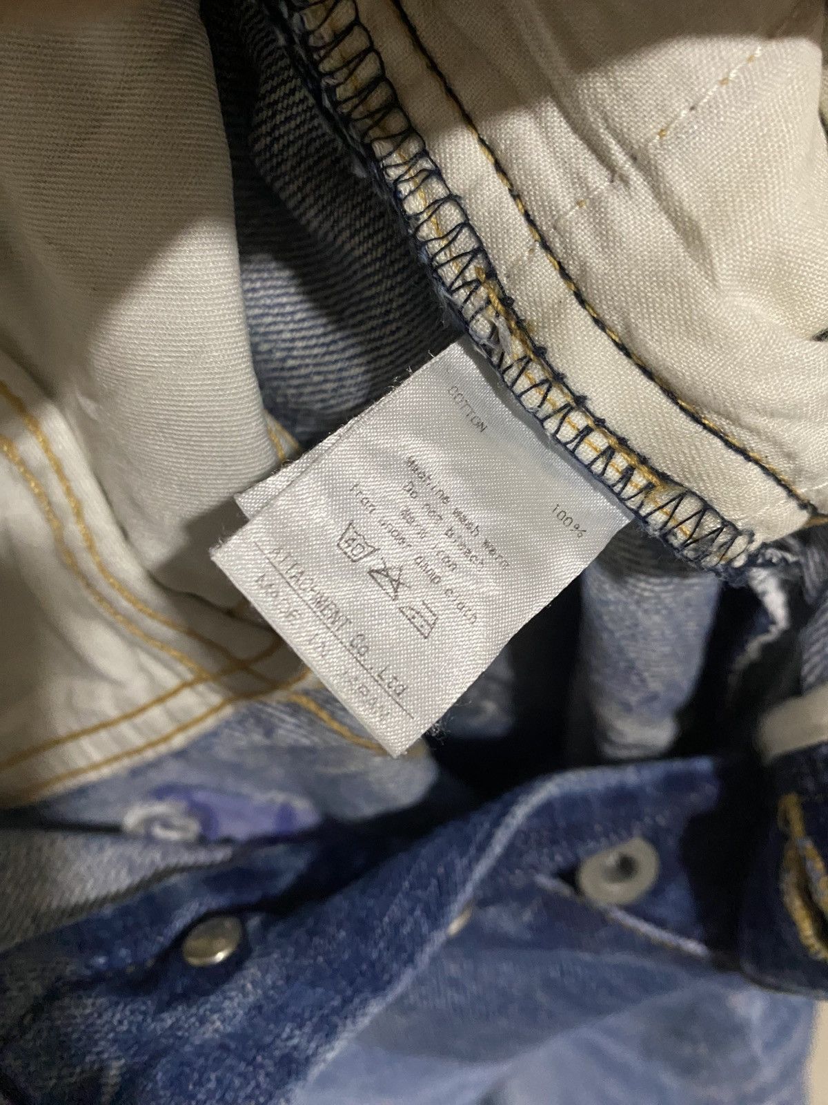 Attachment × Kazuyuki Kumagai Attachment Attachment Thrashed J Cut Flared Jeans Size US 30 / EU 46 - 13 Thumbnail