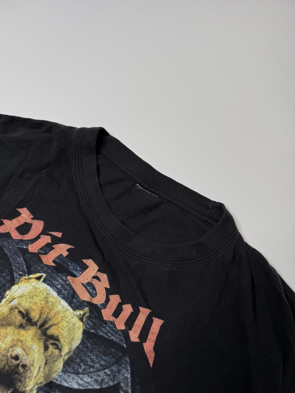 Vintage Vintage distressed archive PitBull germany tee avant garde Size US M / EU 48-50 / 2 - 2 Thumbnail