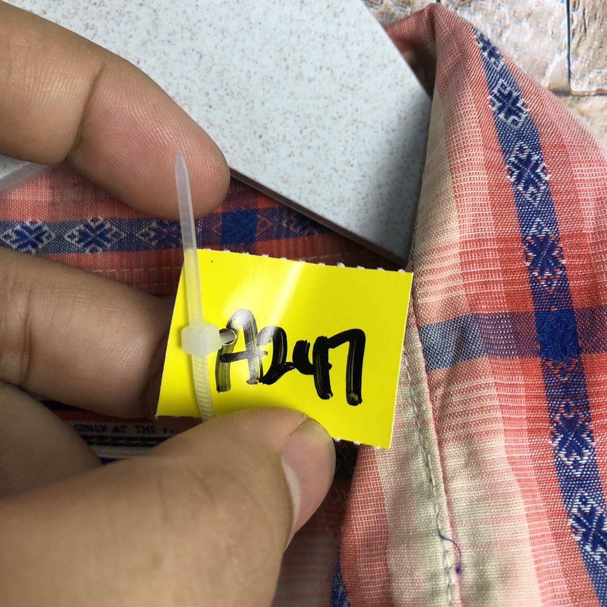 Edwin Edwin Pink checkered vintage japan Flannel #A247 Size US S / EU 44-46 / 1 - 14 Thumbnail