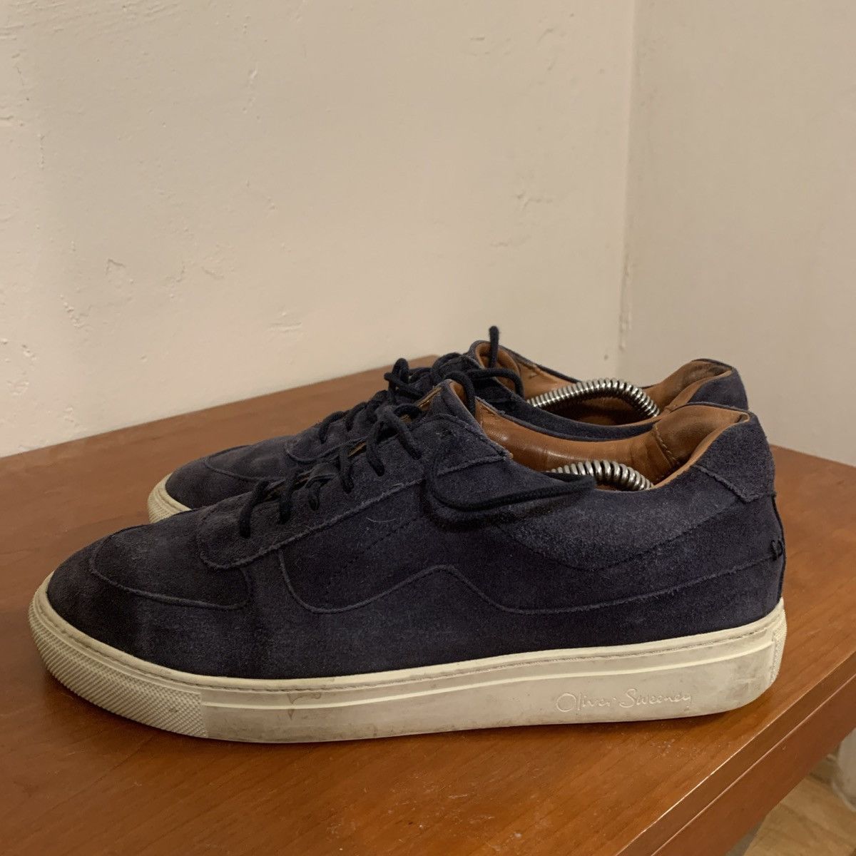 Oliver Sweeney Oliver Sweeney Blue Suede Sneakers UK7/US8 Made In Italy Size US 8 / EU 41 - 7 Thumbnail