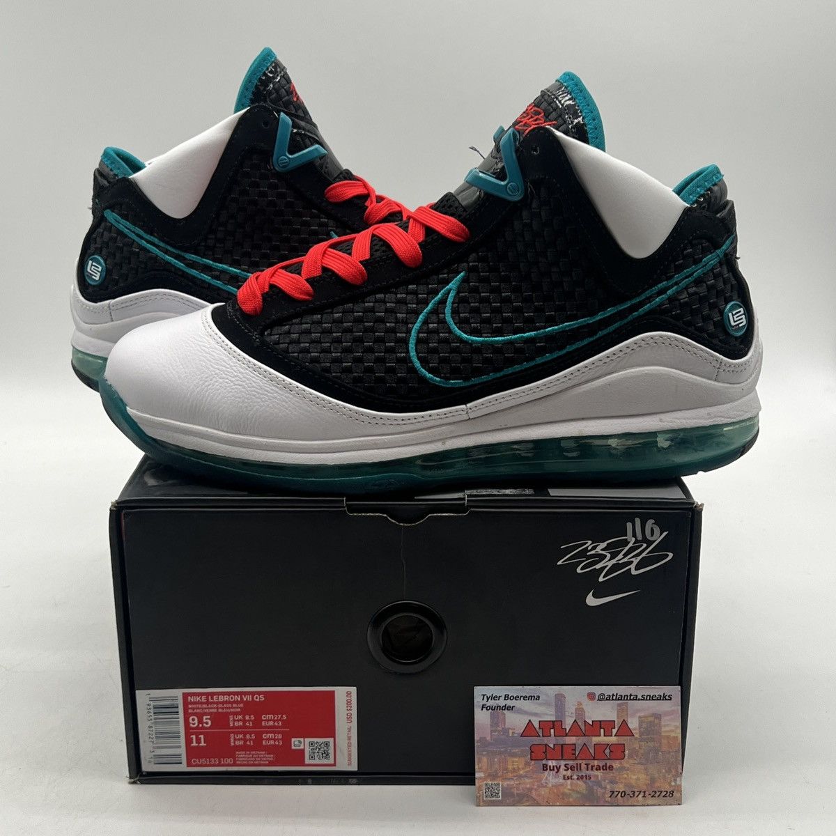 Jordan Brand Air max lebron 7 red carpet Size US 9.5 / EU 42-43 - 1 Thumbnail