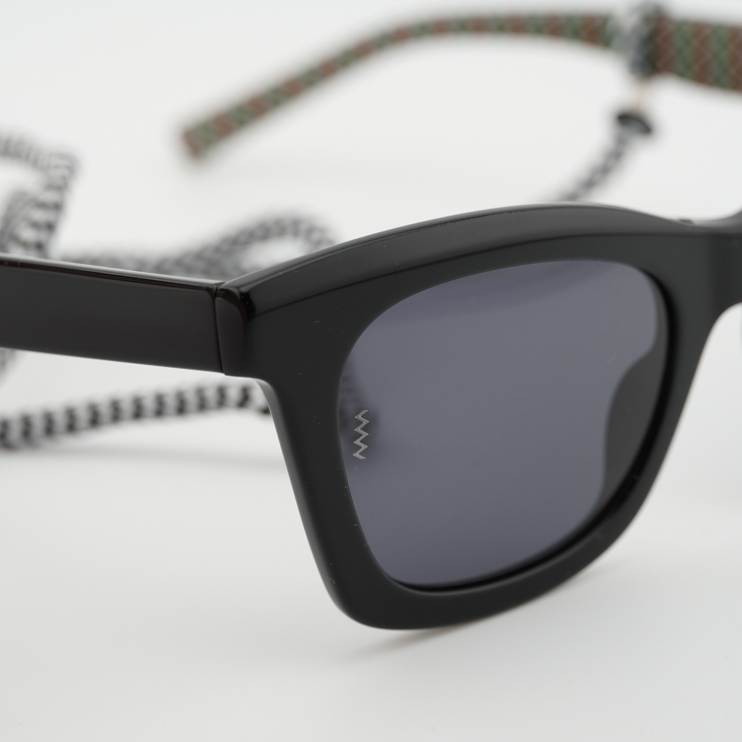 Missoni M Missoni MMI 0089/S 0807 IR Sunglasses Shiny Black Square Size ONE SIZE - 2 Thumbnail